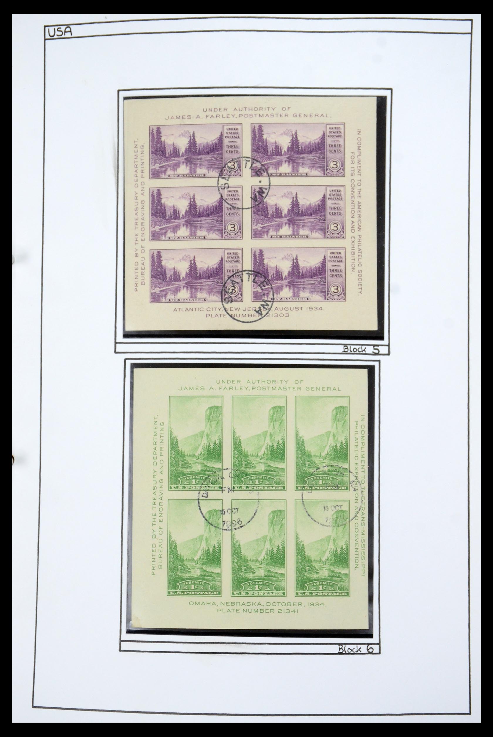 35888 024 - Stamp Collection 35888 USA 1851-2014.