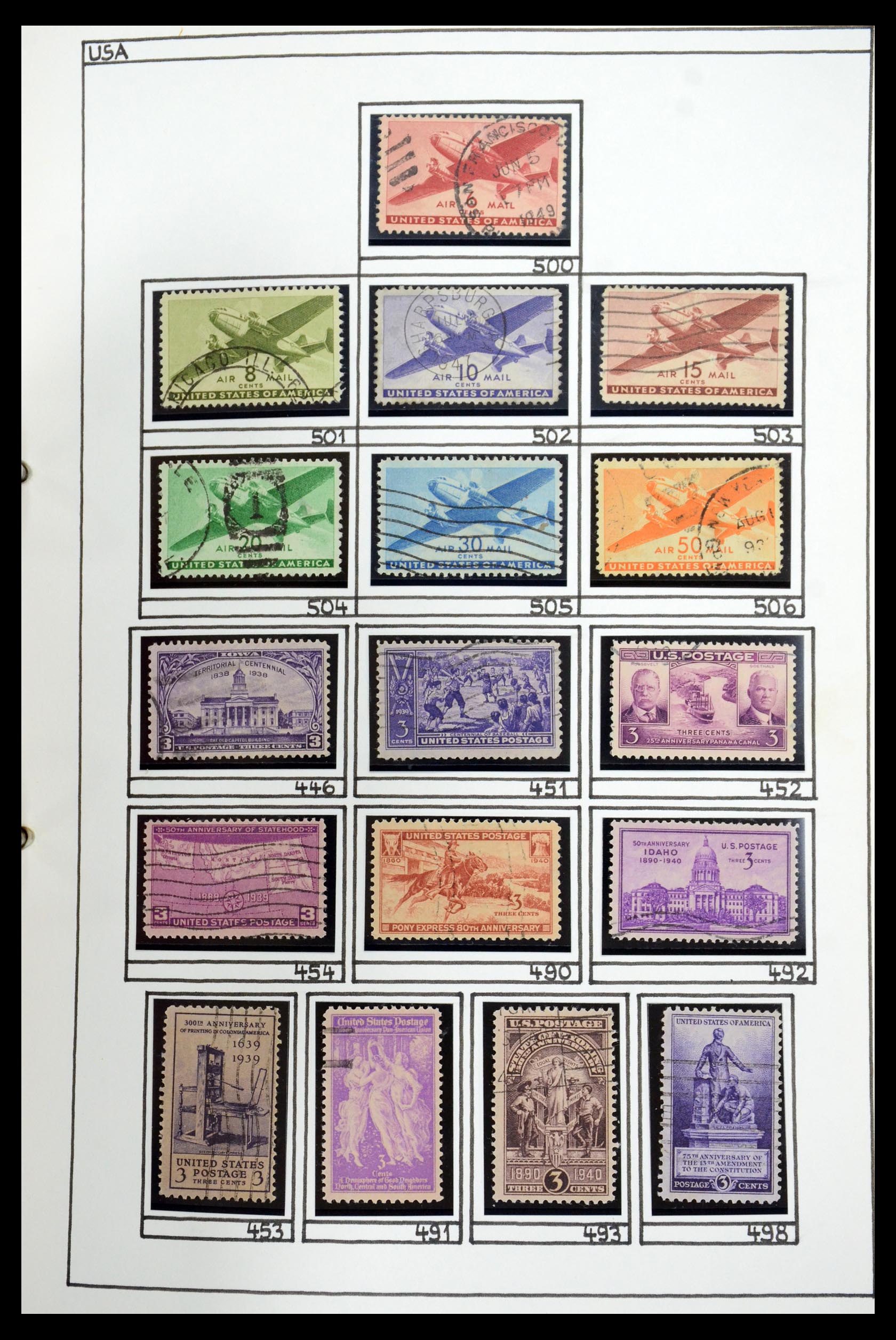 35888 029 - Stamp Collection 35888 USA 1851-2014.