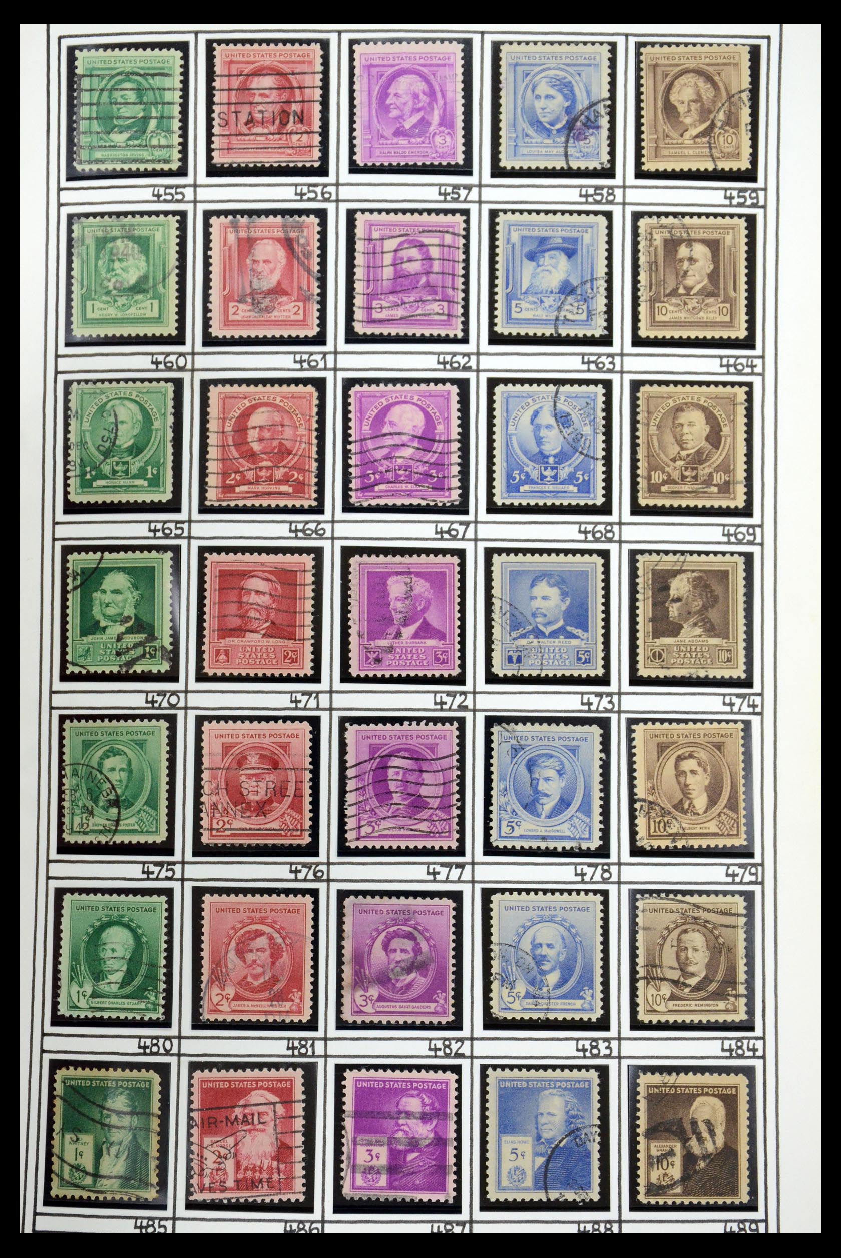 35888 030 - Postzegelverzameling 35888 USA 1851-2014.