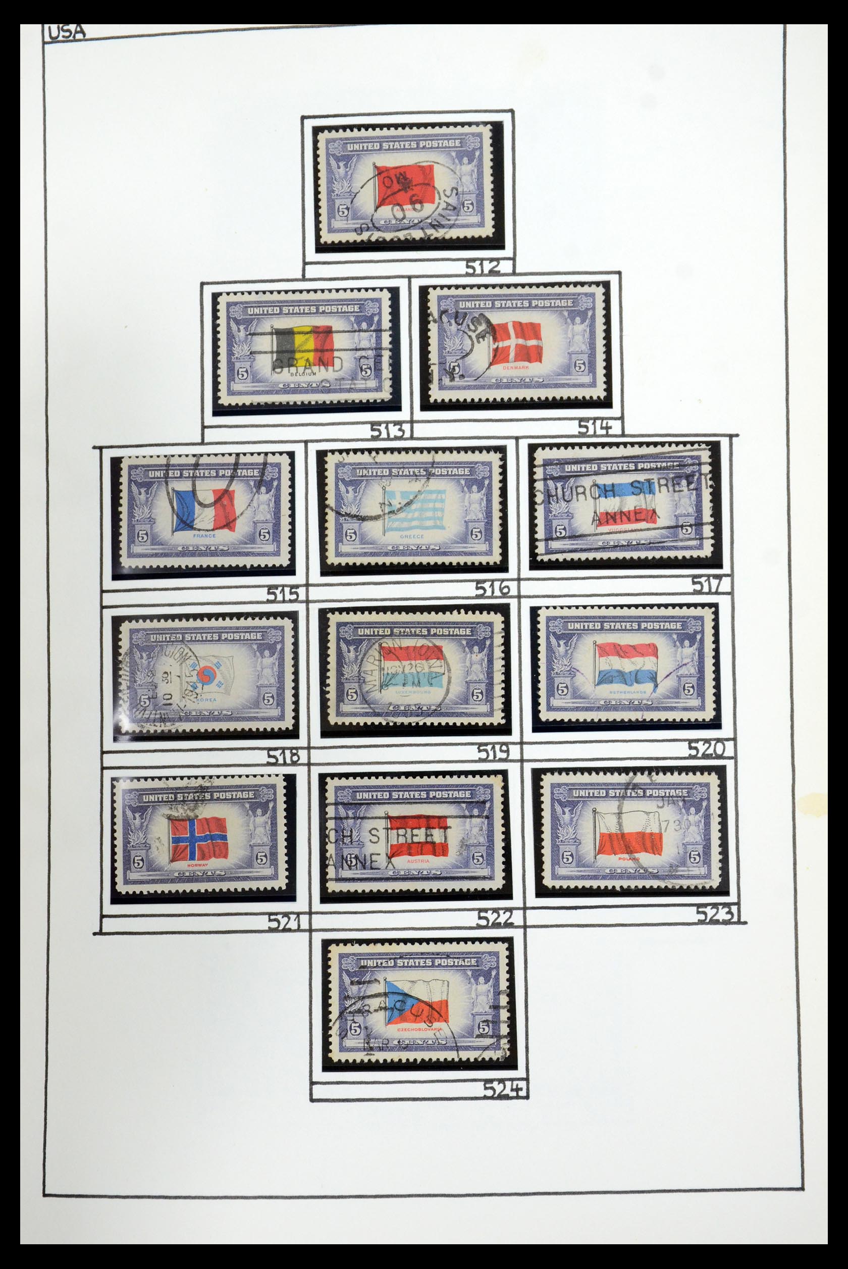 35888 031 - Stamp Collection 35888 USA 1851-2014.