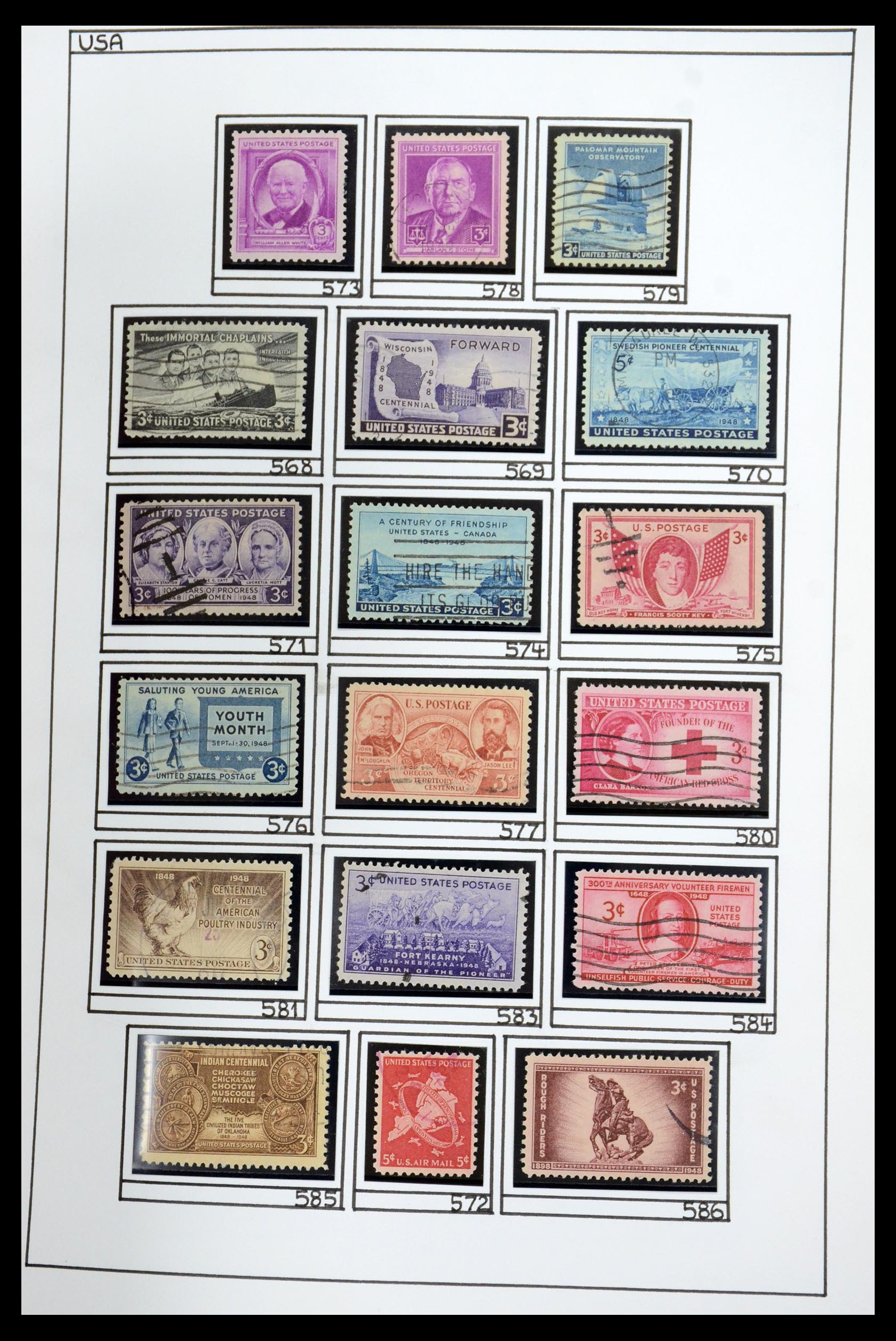 35888 036 - Postzegelverzameling 35888 USA 1851-2014.