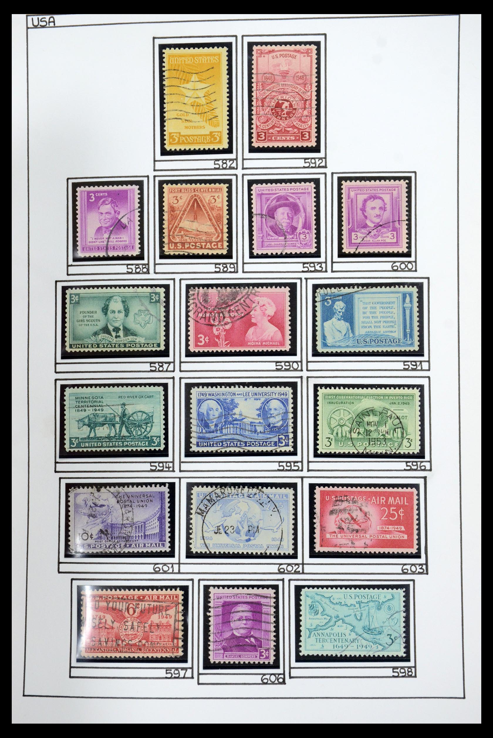 35888 037 - Stamp Collection 35888 USA 1851-2014.
