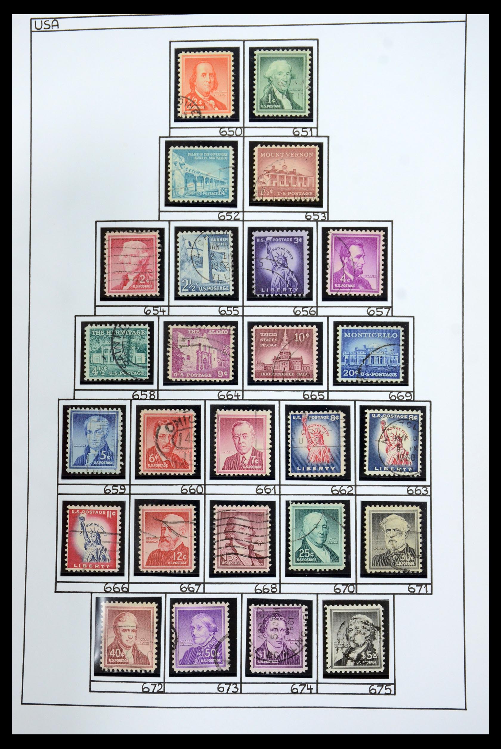 35888 041 - Stamp Collection 35888 USA 1851-2014.