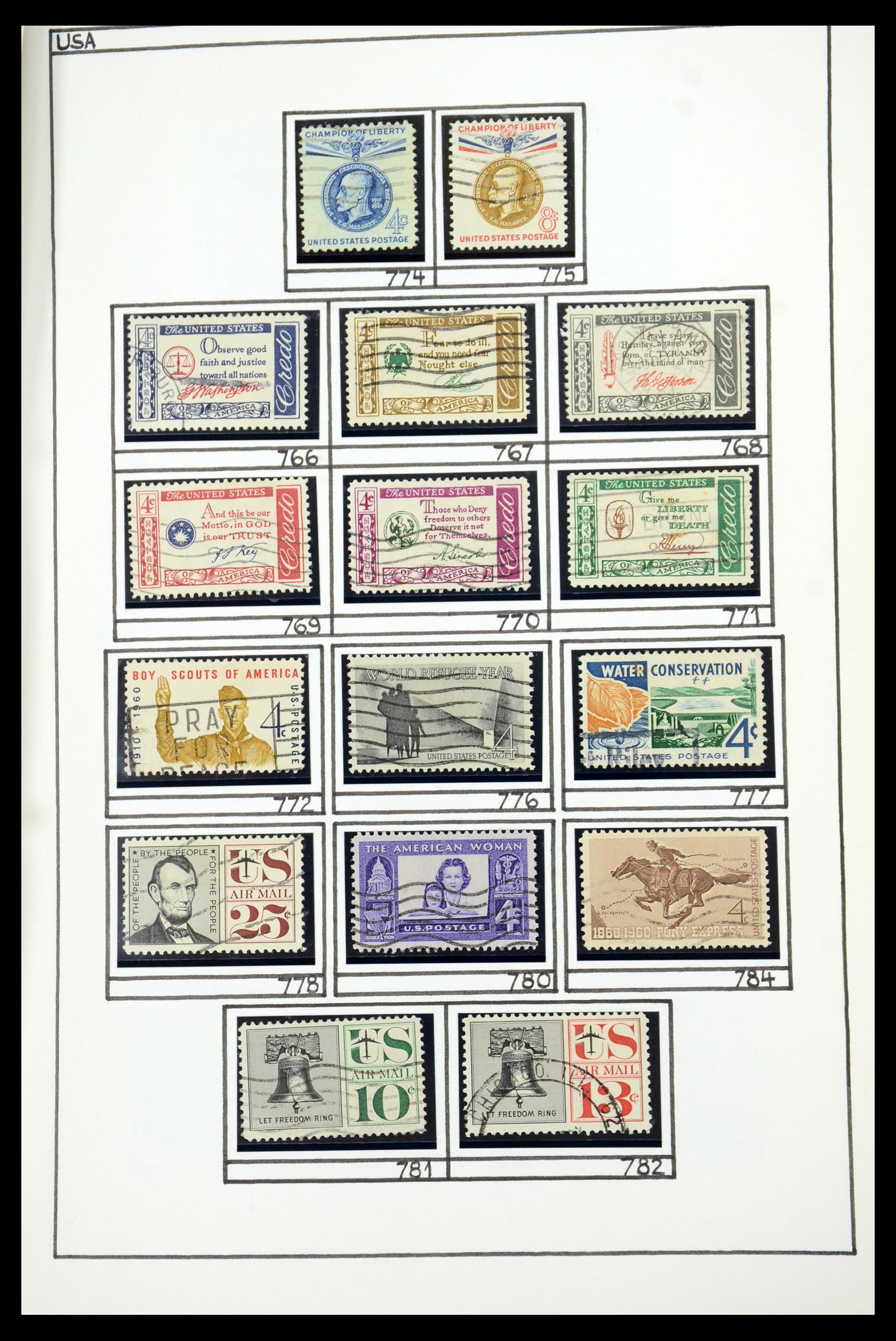 35888 047 - Postzegelverzameling 35888 USA 1851-2014.