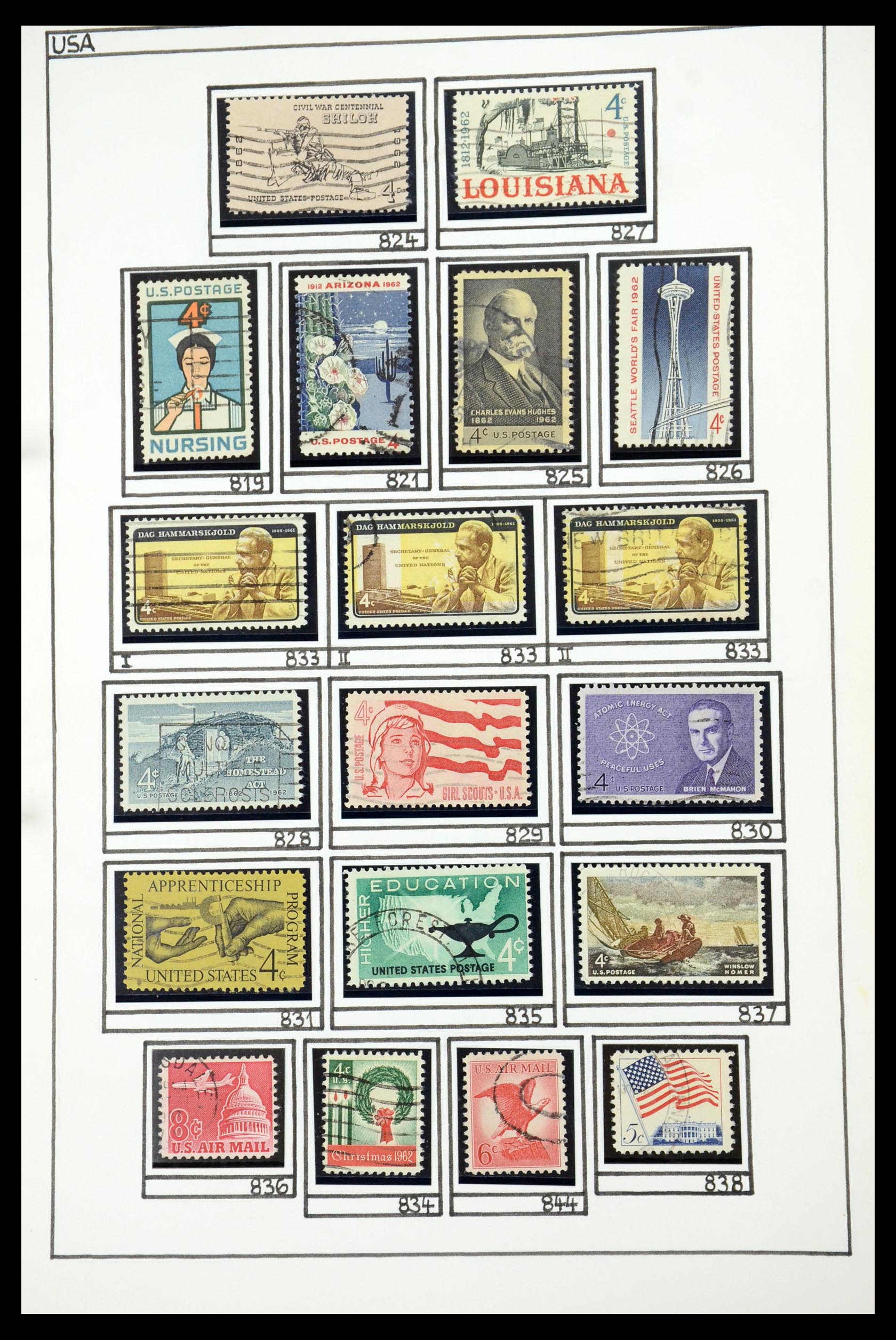 35888 050 - Stamp Collection 35888 USA 1851-2014.
