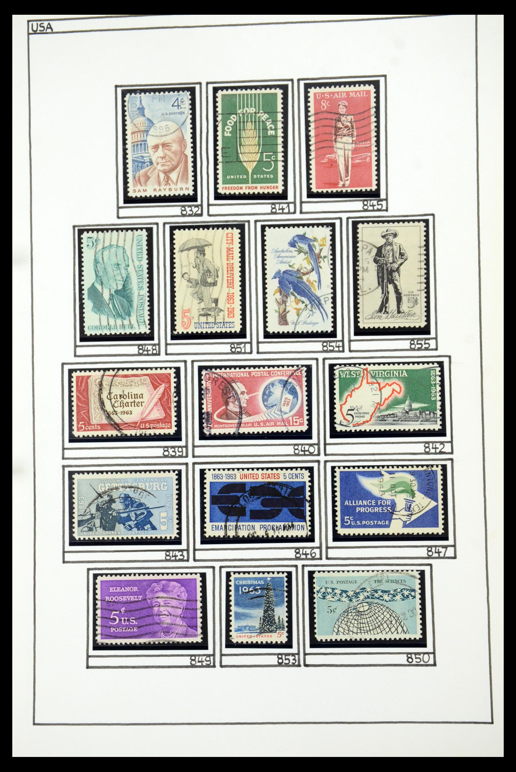 35888 051 - Postzegelverzameling 35888 USA 1851-2014.