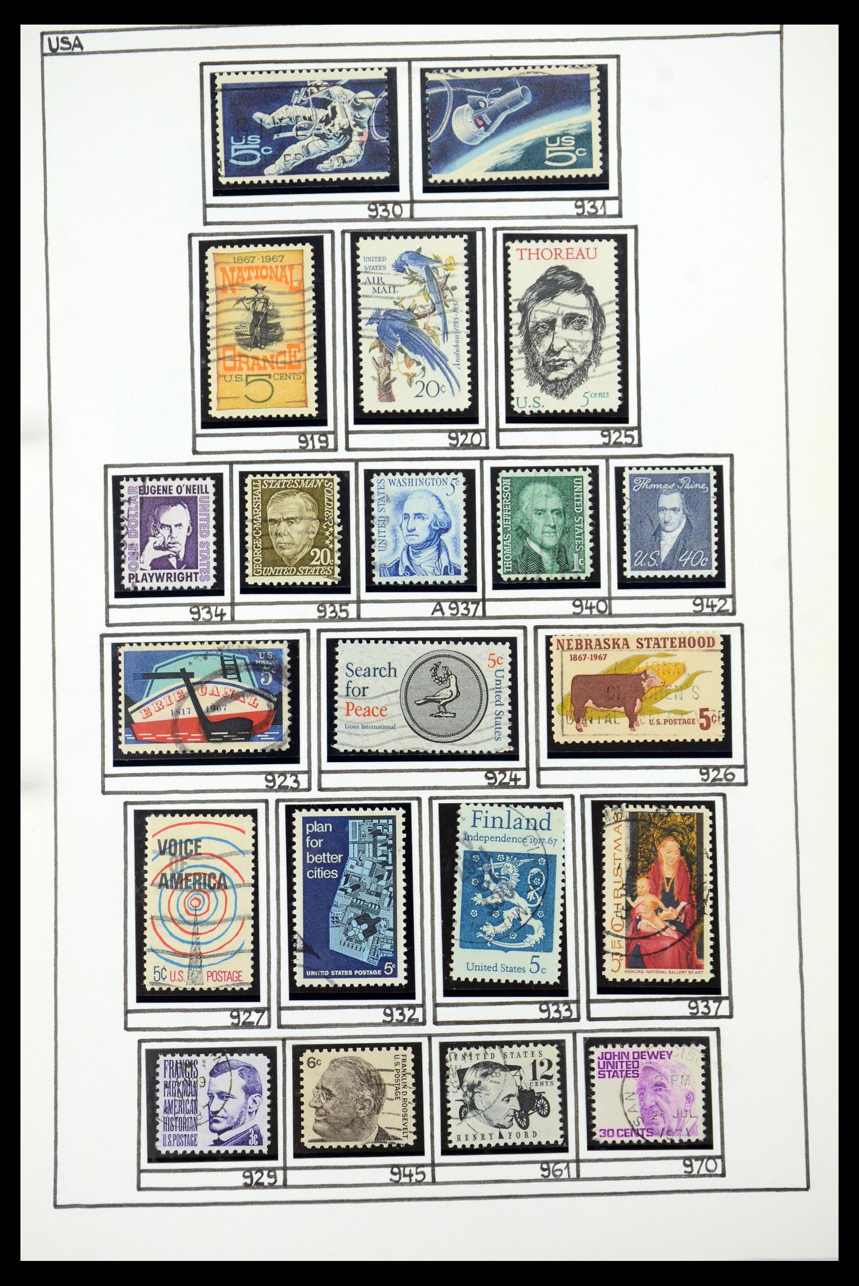 35888 056 - Postzegelverzameling 35888 USA 1851-2014.