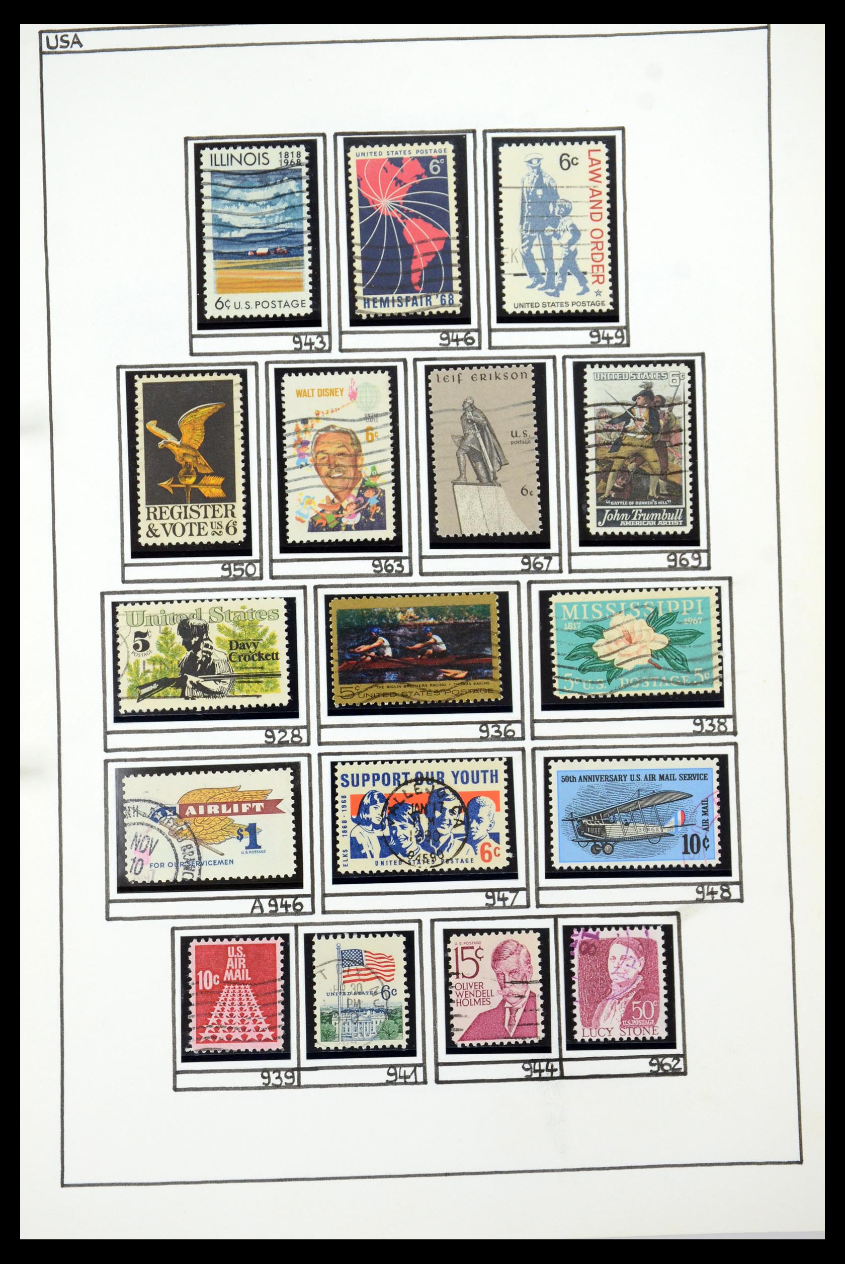 35888 057 - Stamp Collection 35888 USA 1851-2014.