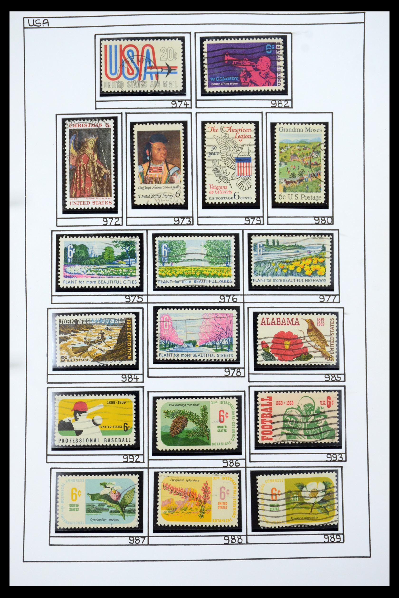 35888 059 - Stamp Collection 35888 USA 1851-2014.