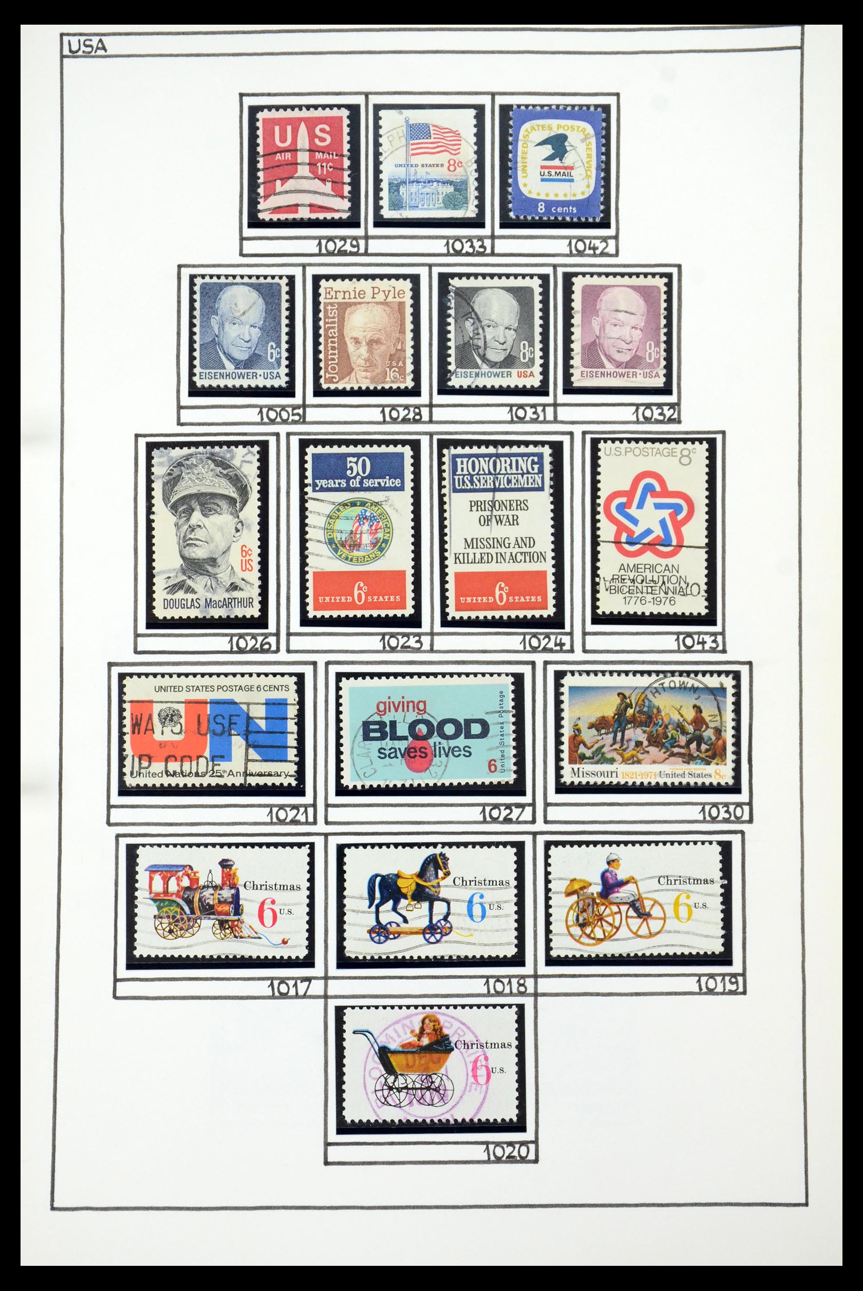 35888 062 - Stamp Collection 35888 USA 1851-2014.