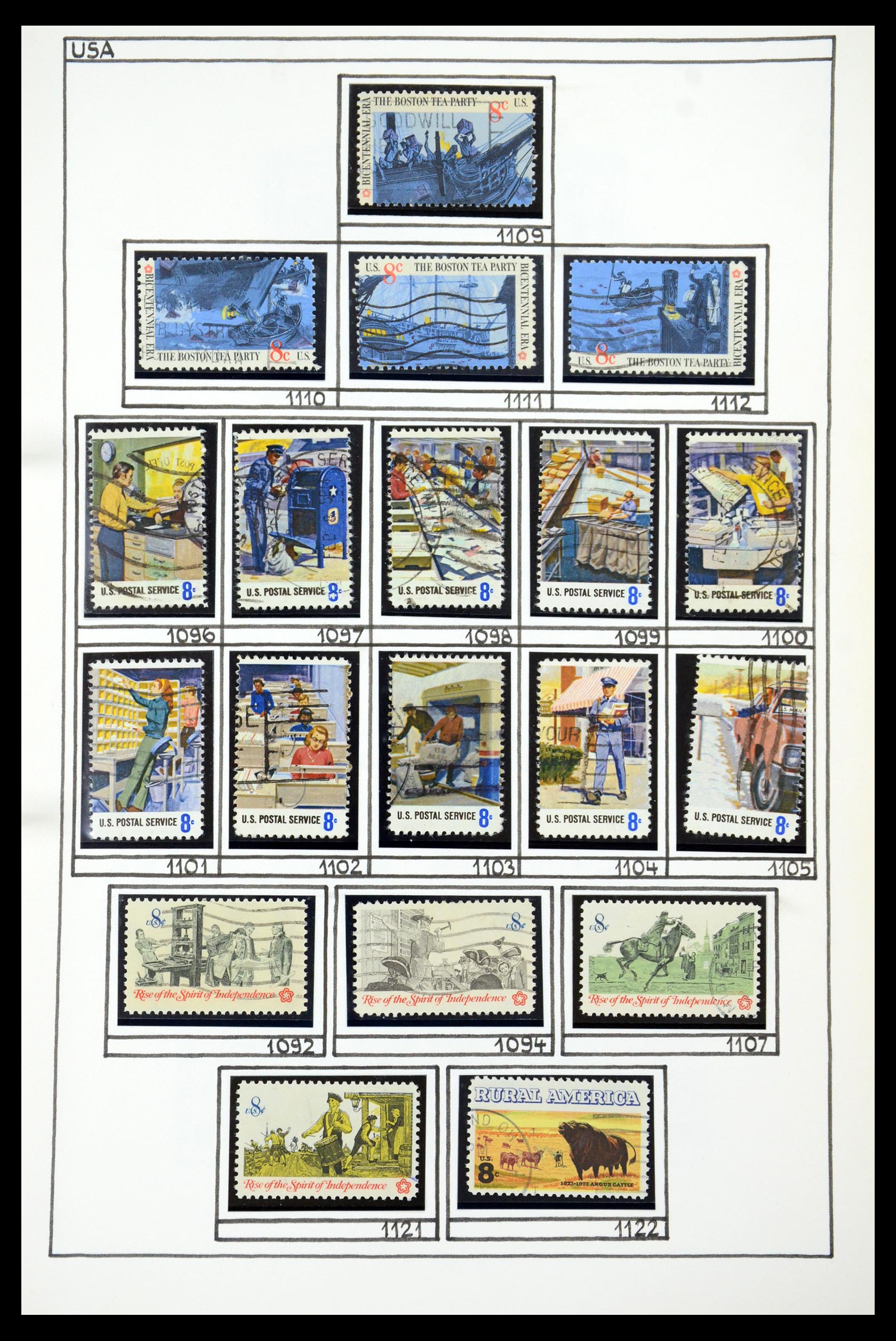 35888 067 - Stamp Collection 35888 USA 1851-2014.