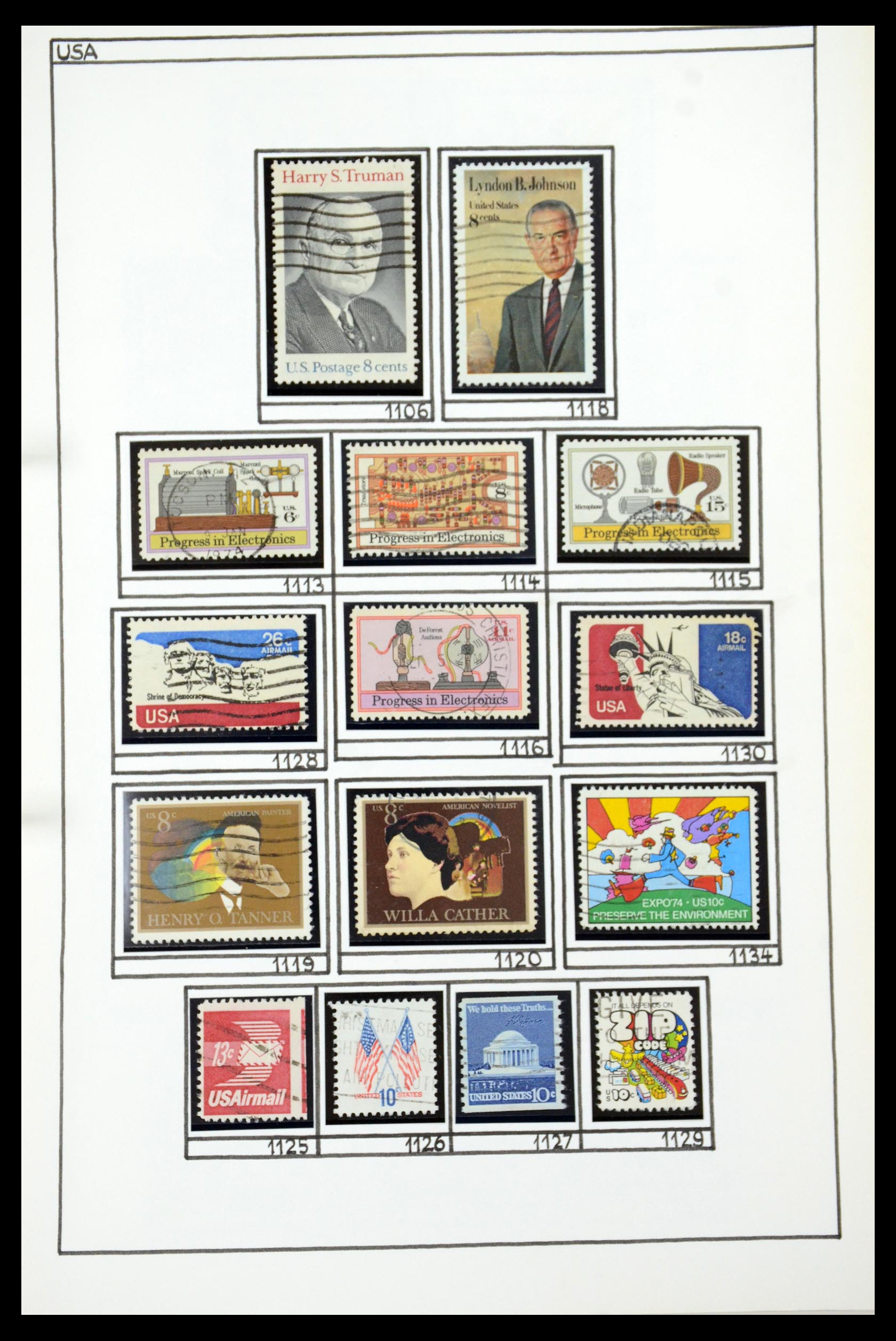 35888 068 - Stamp Collection 35888 USA 1851-2014.