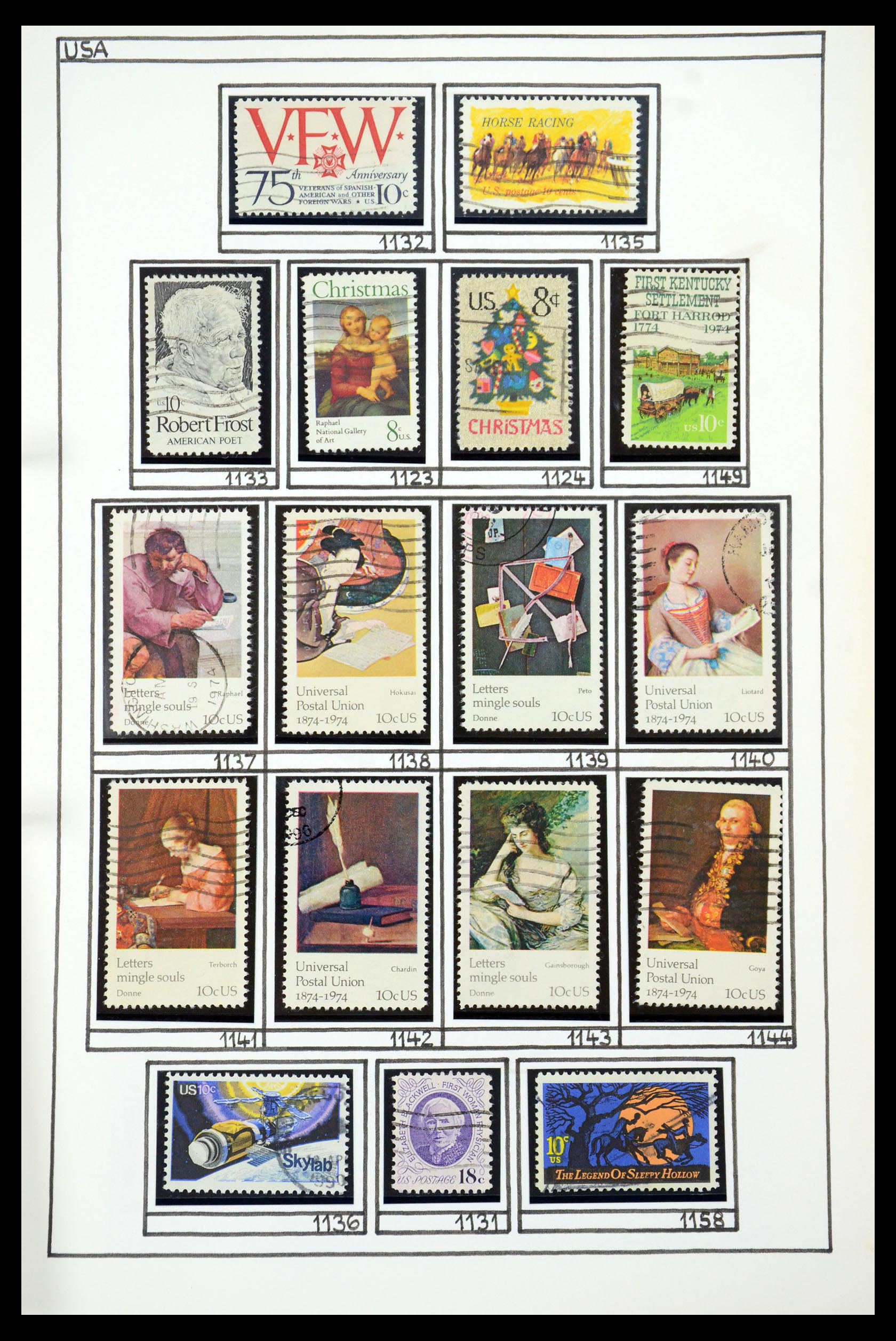 35888 069 - Stamp Collection 35888 USA 1851-2014.