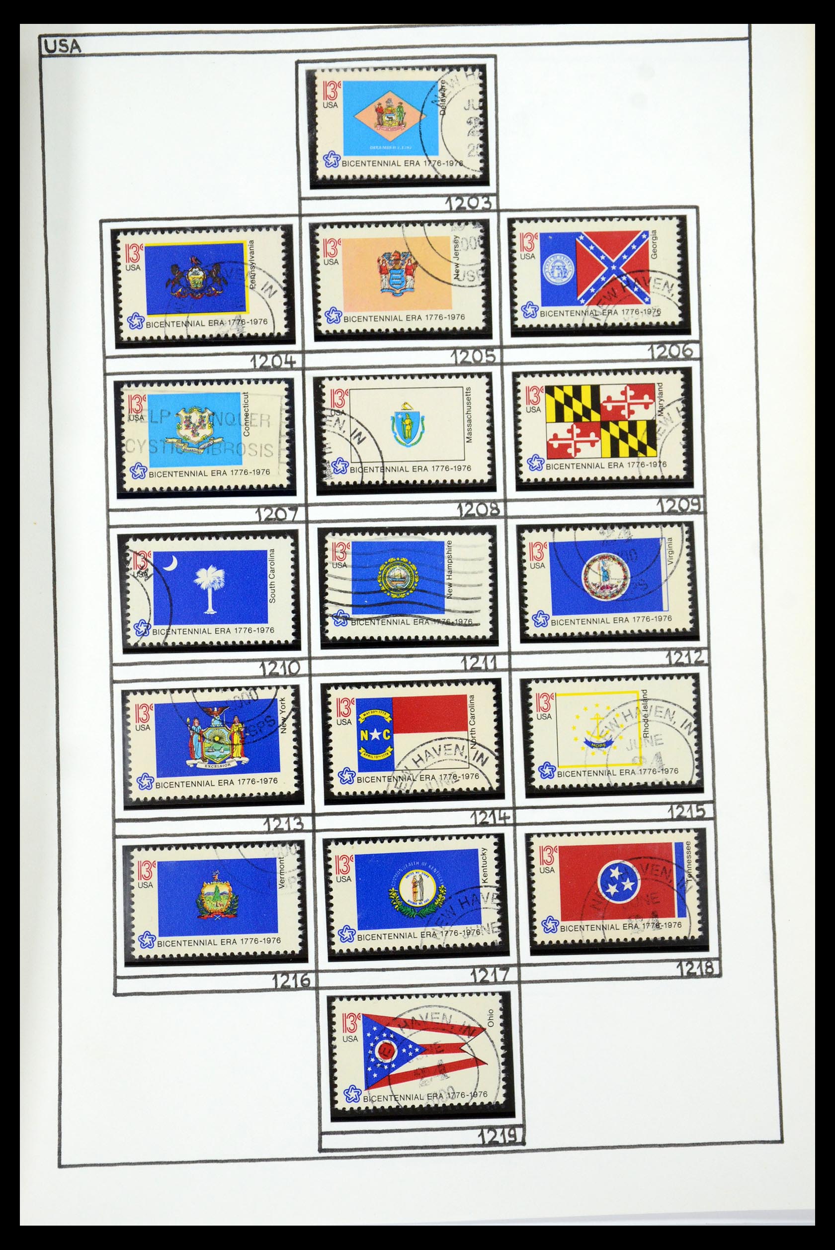 35888 074 - Stamp Collection 35888 USA 1851-2014.