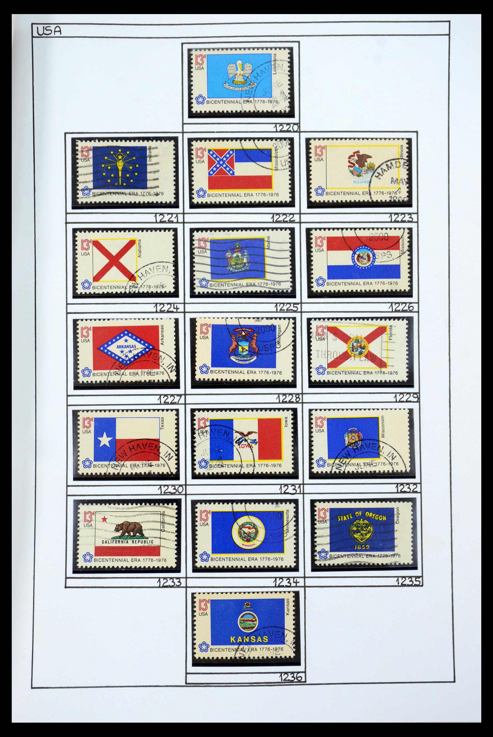 35888 075 - Stamp Collection 35888 USA 1851-2014.
