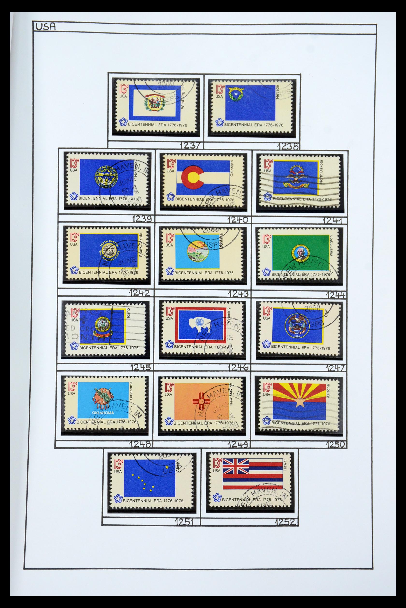 35888 076 - Stamp Collection 35888 USA 1851-2014.