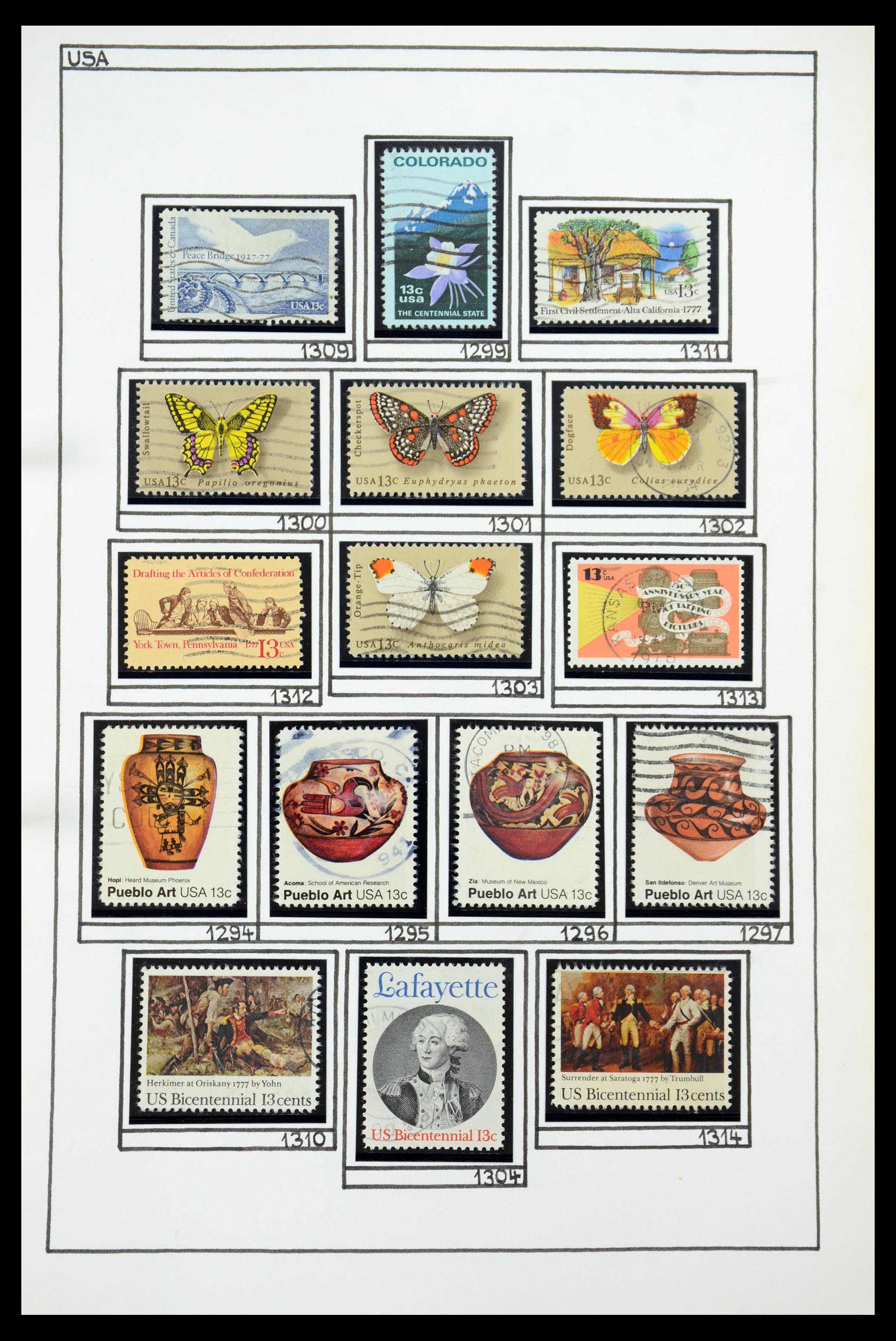 35888 081 - Stamp Collection 35888 USA 1851-2014.