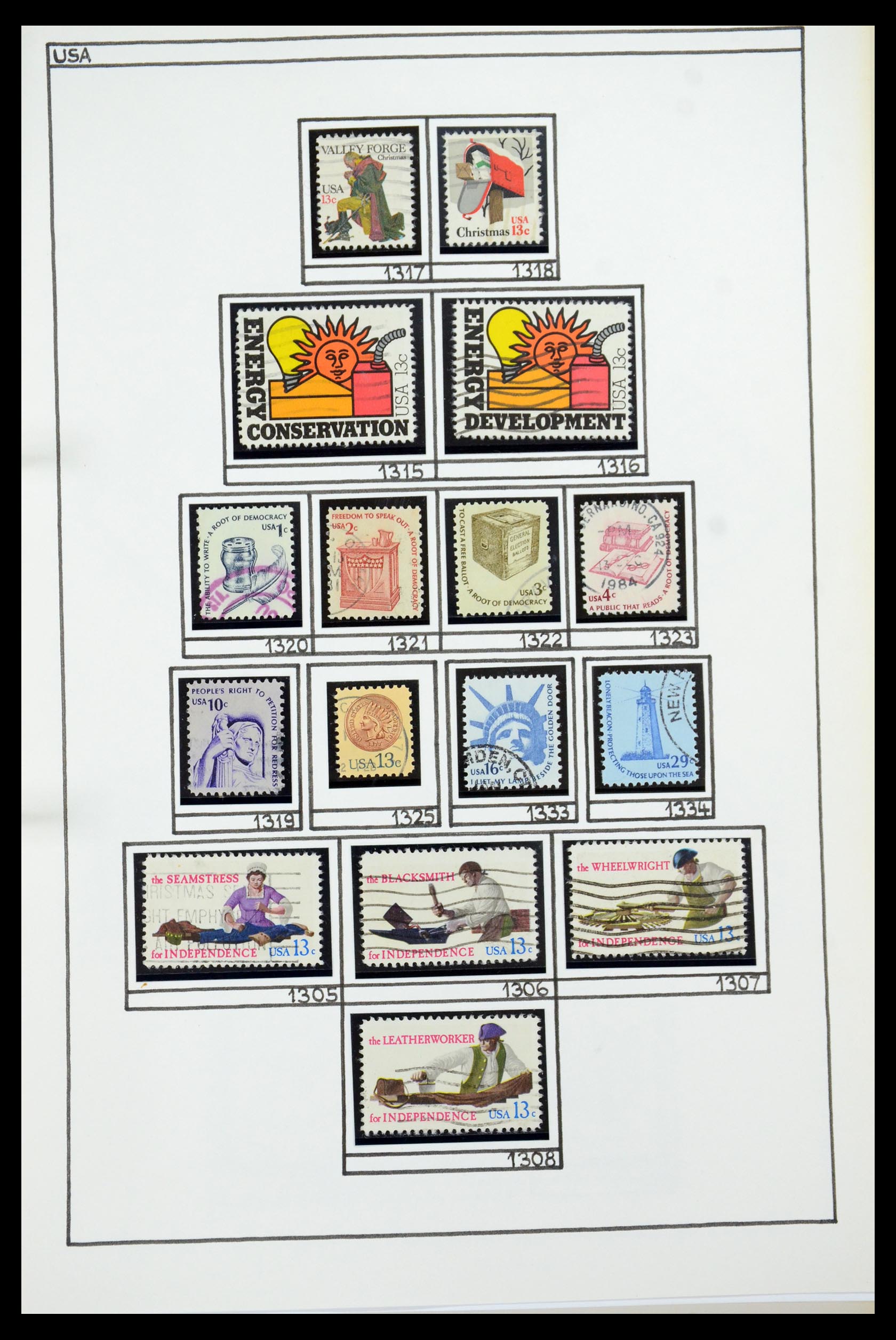 35888 082 - Stamp Collection 35888 USA 1851-2014.