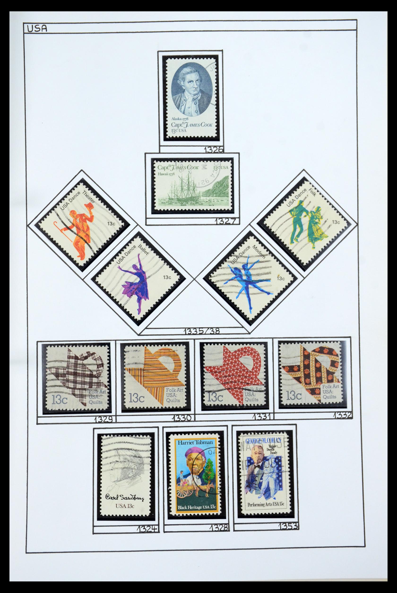 35888 083 - Stamp Collection 35888 USA 1851-2014.