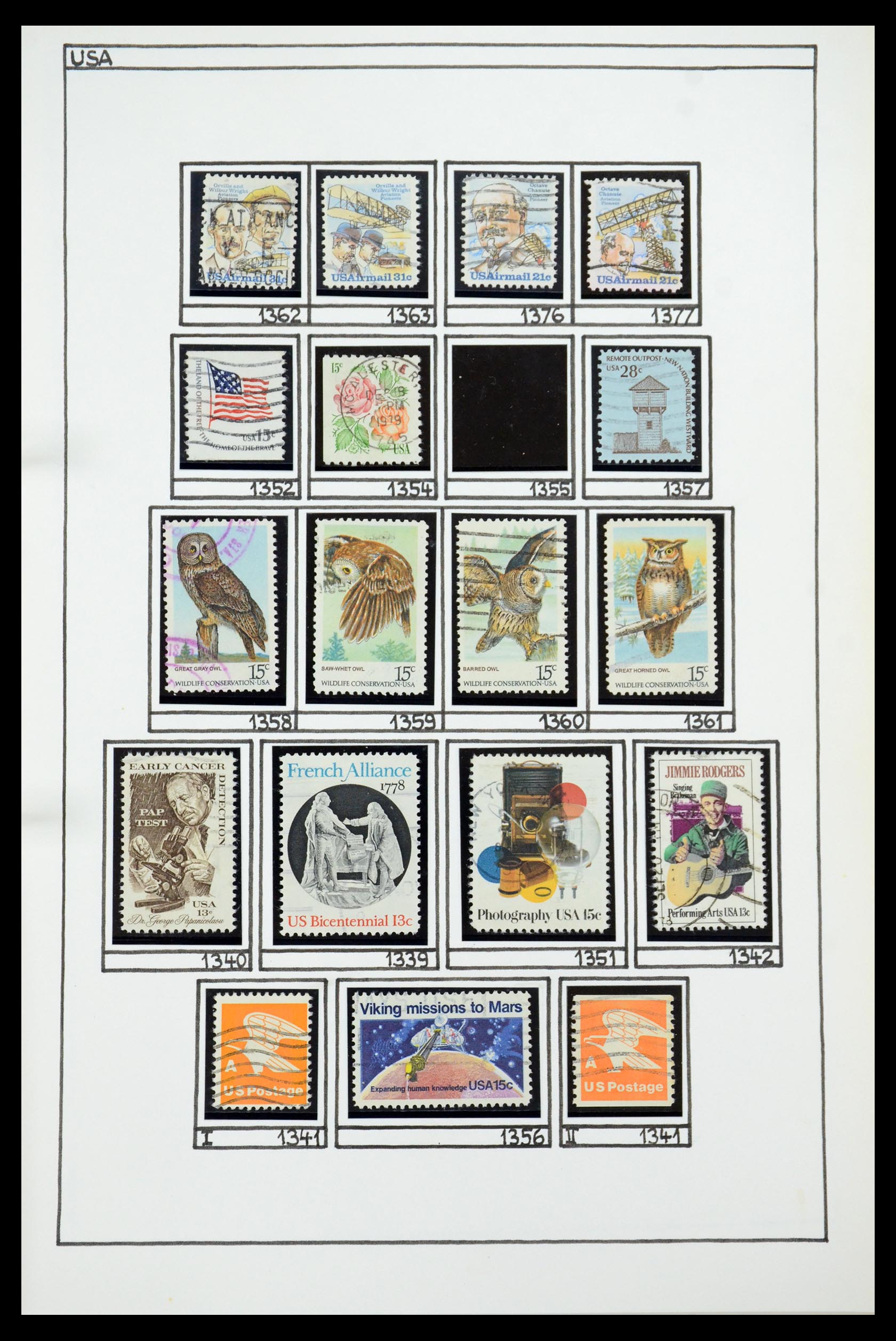 35888 084 - Stamp Collection 35888 USA 1851-2014.