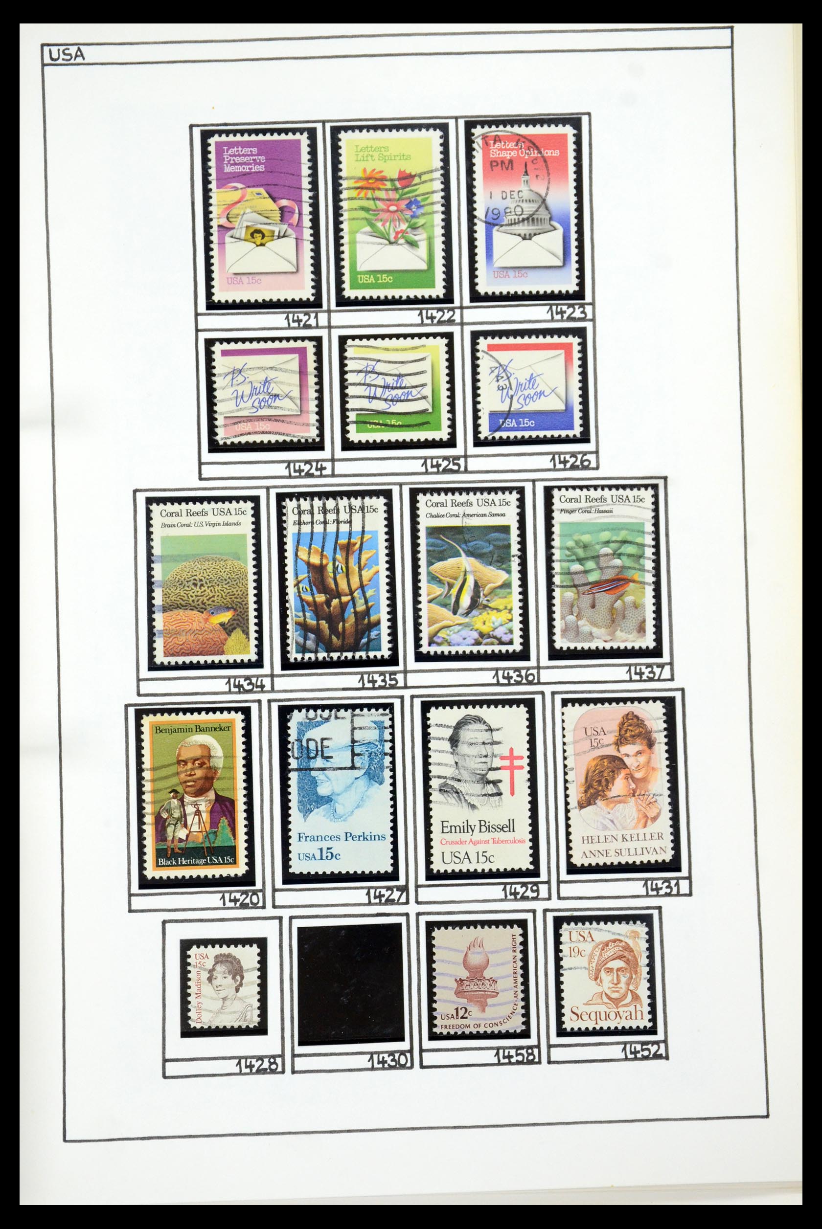 35888 089 - Stamp Collection 35888 USA 1851-2014.