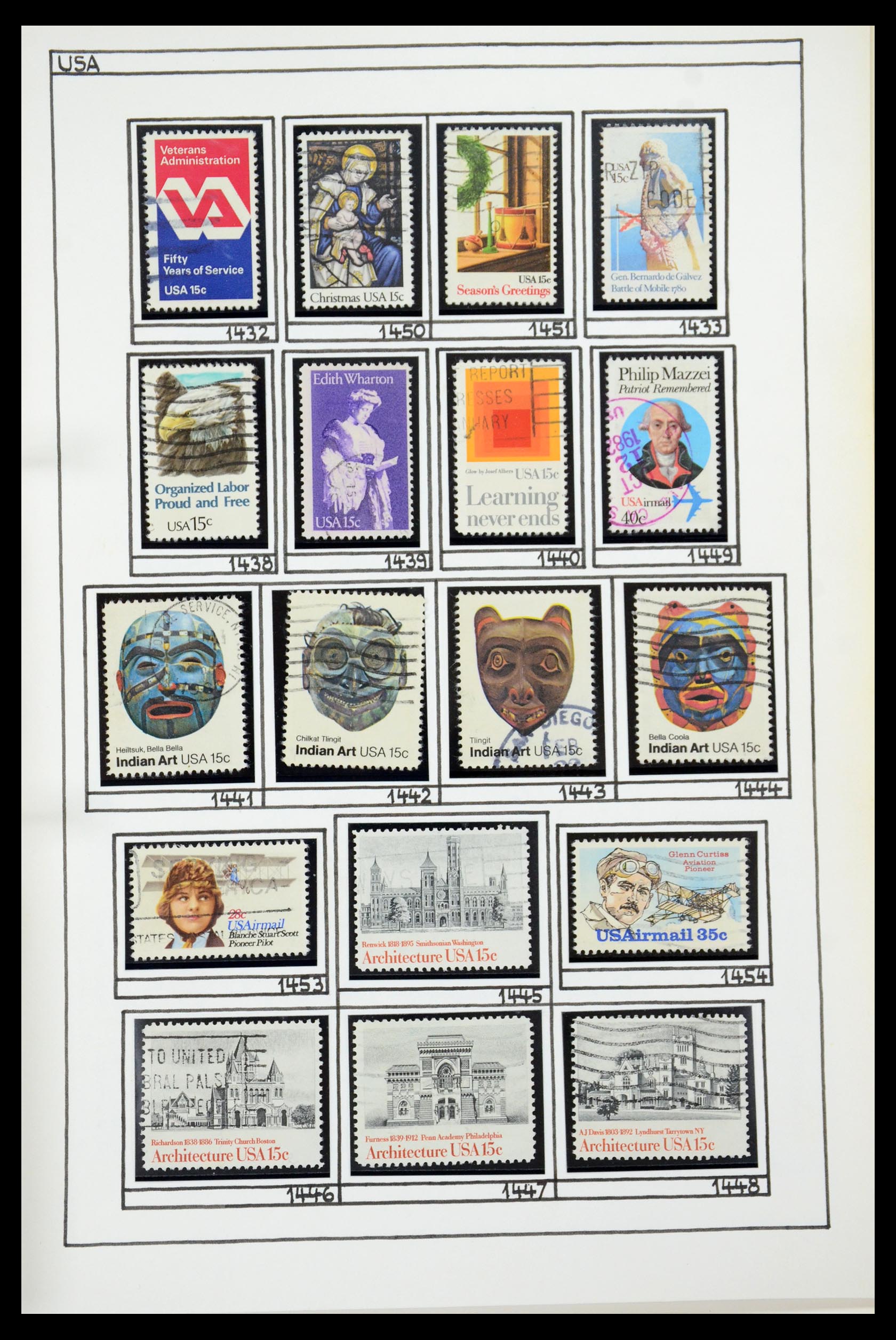 35888 090 - Stamp Collection 35888 USA 1851-2014.
