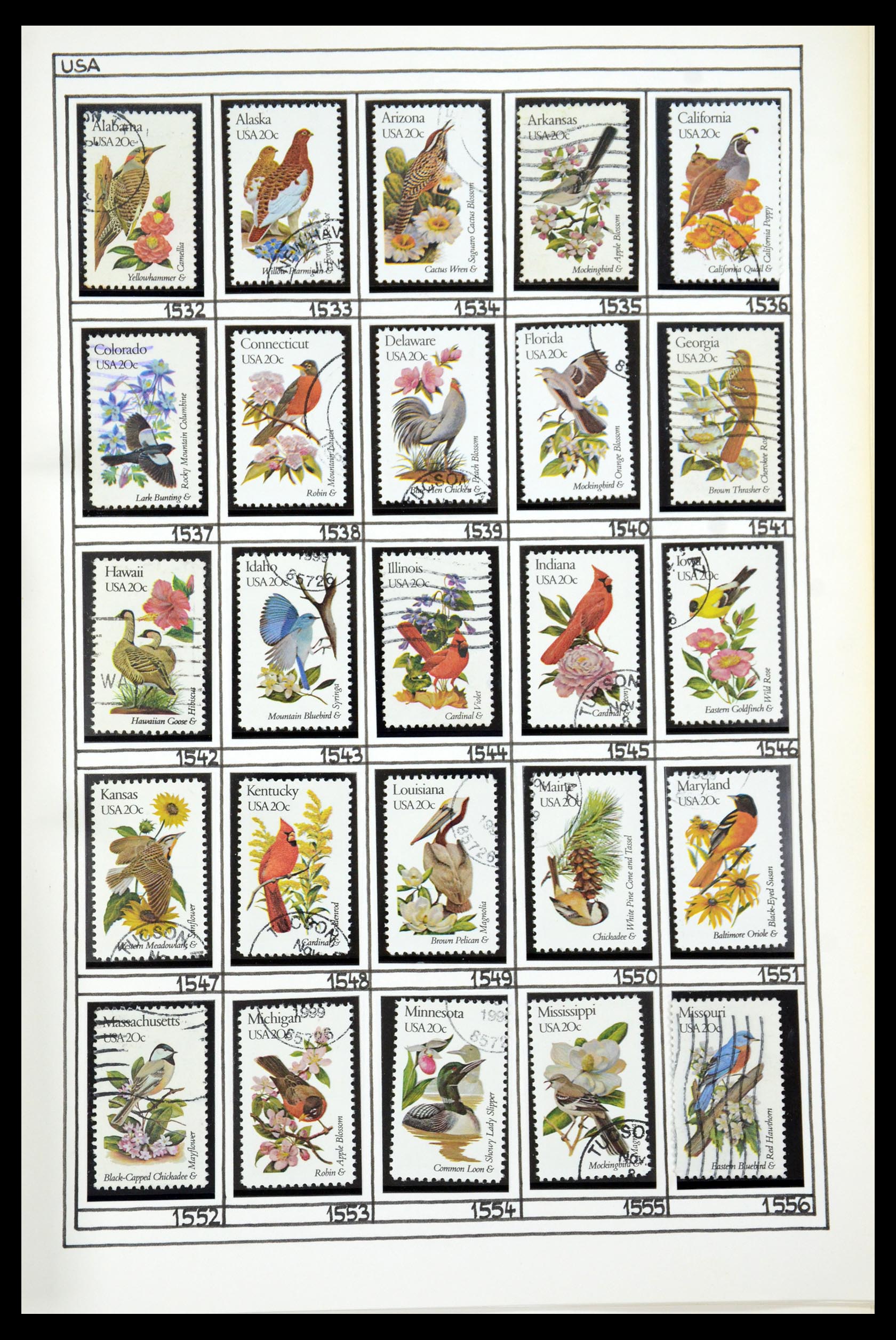 35888 096 - Stamp Collection 35888 USA 1851-2014.