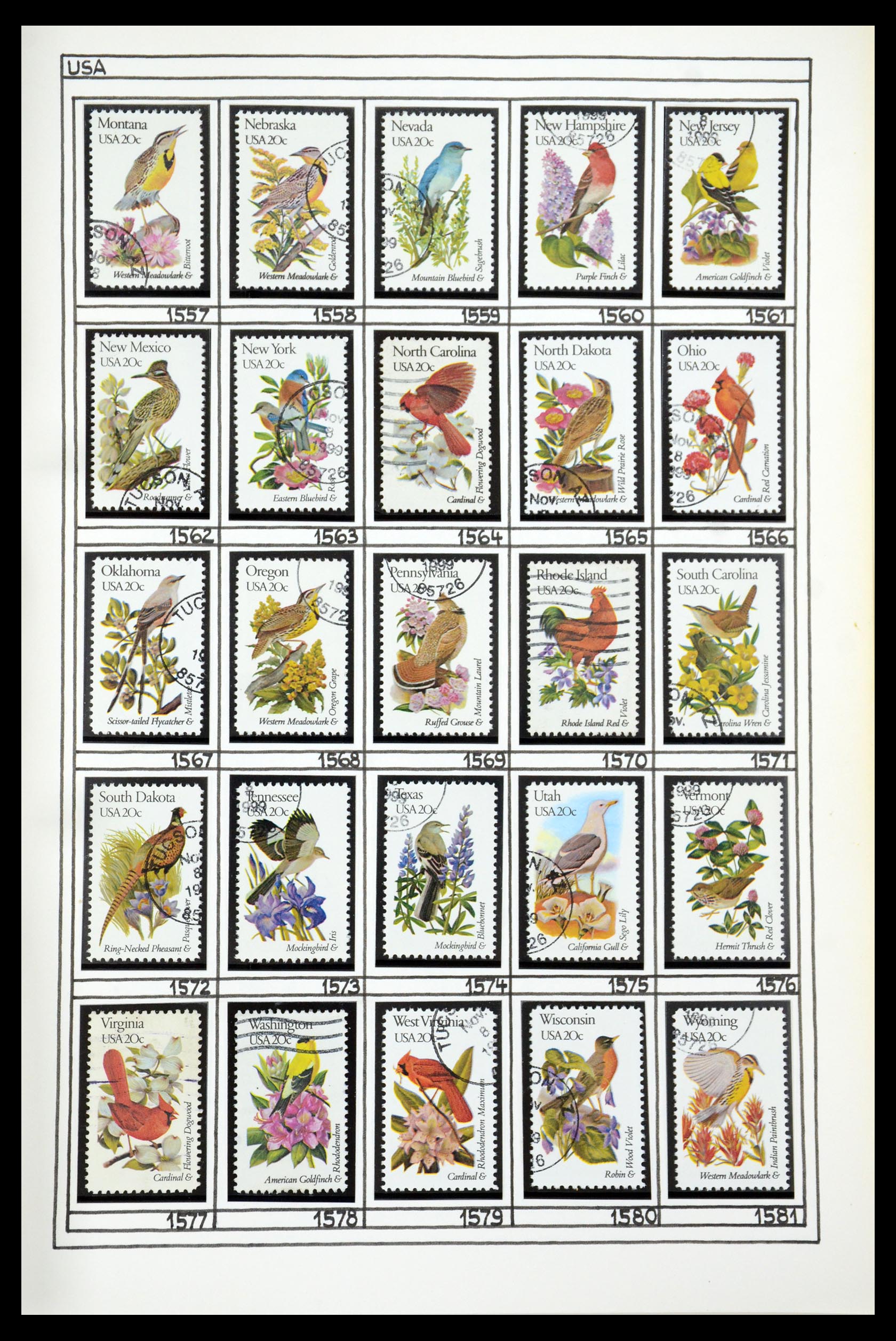 35888 097 - Stamp Collection 35888 USA 1851-2014.
