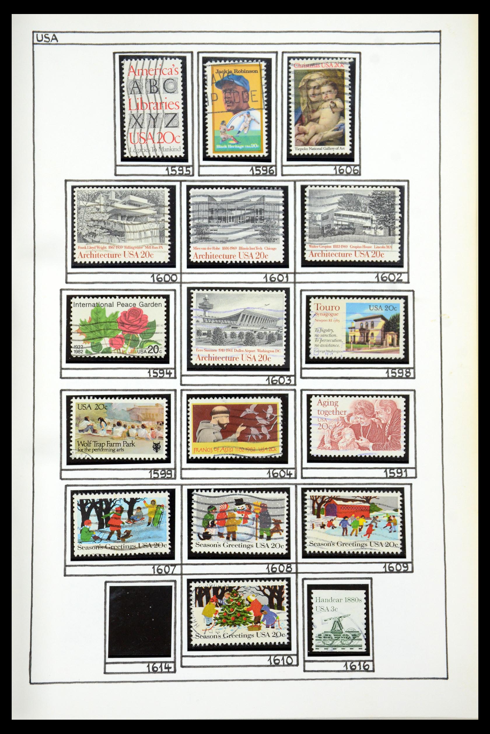 35888 098 - Stamp Collection 35888 USA 1851-2014.