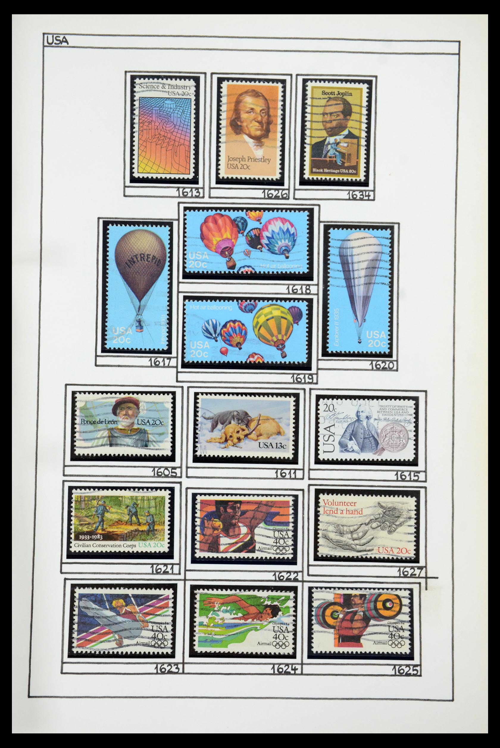 35888 099 - Stamp Collection 35888 USA 1851-2014.