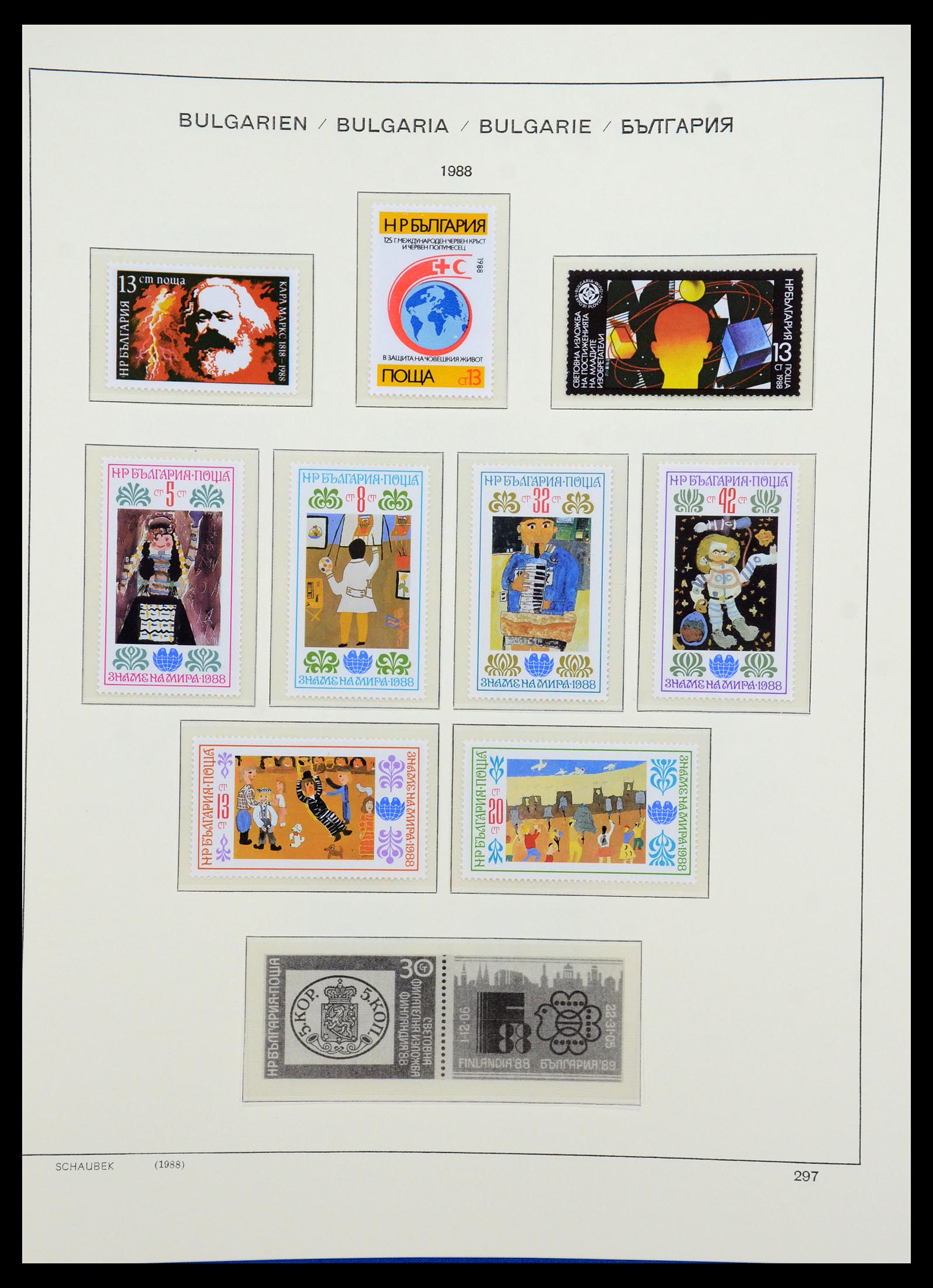35891 391 - Postzegelverzameling 35891 Bulgarije 1945-1989.