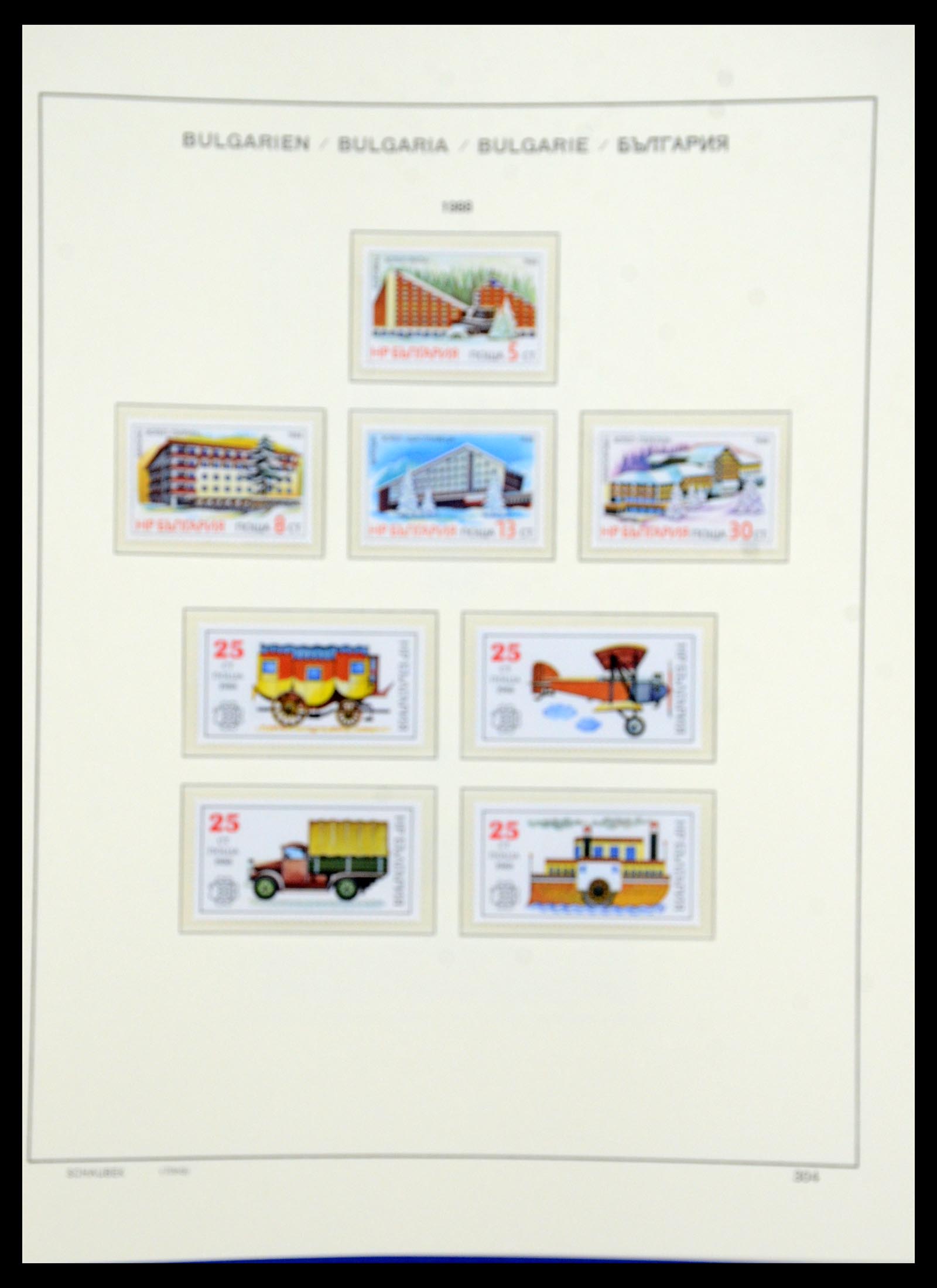35891 398 - Postzegelverzameling 35891 Bulgarije 1945-1989.