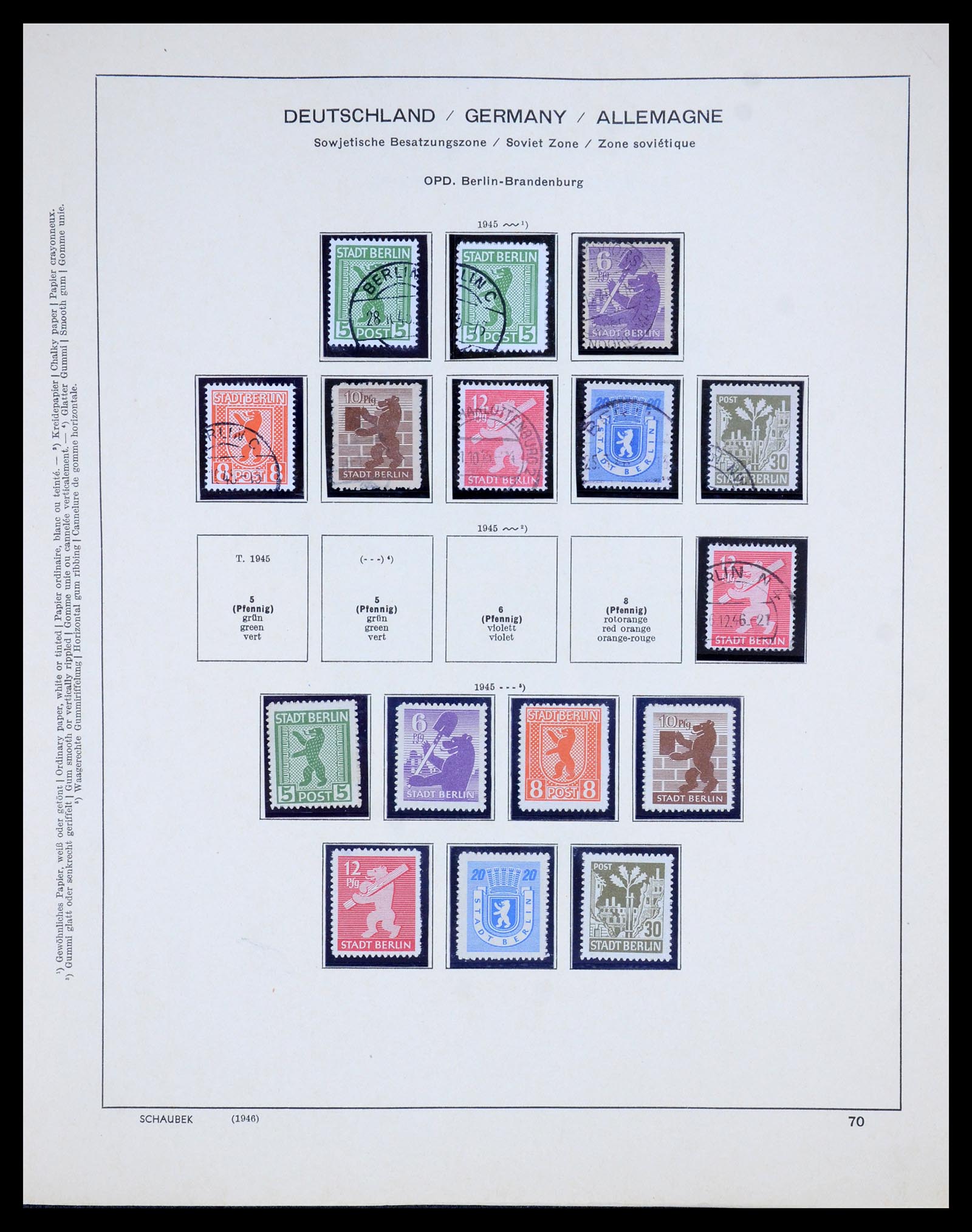 35893 002 - Postzegelverzameling 35893 Sovjet Zone en DDR 1945-1990.
