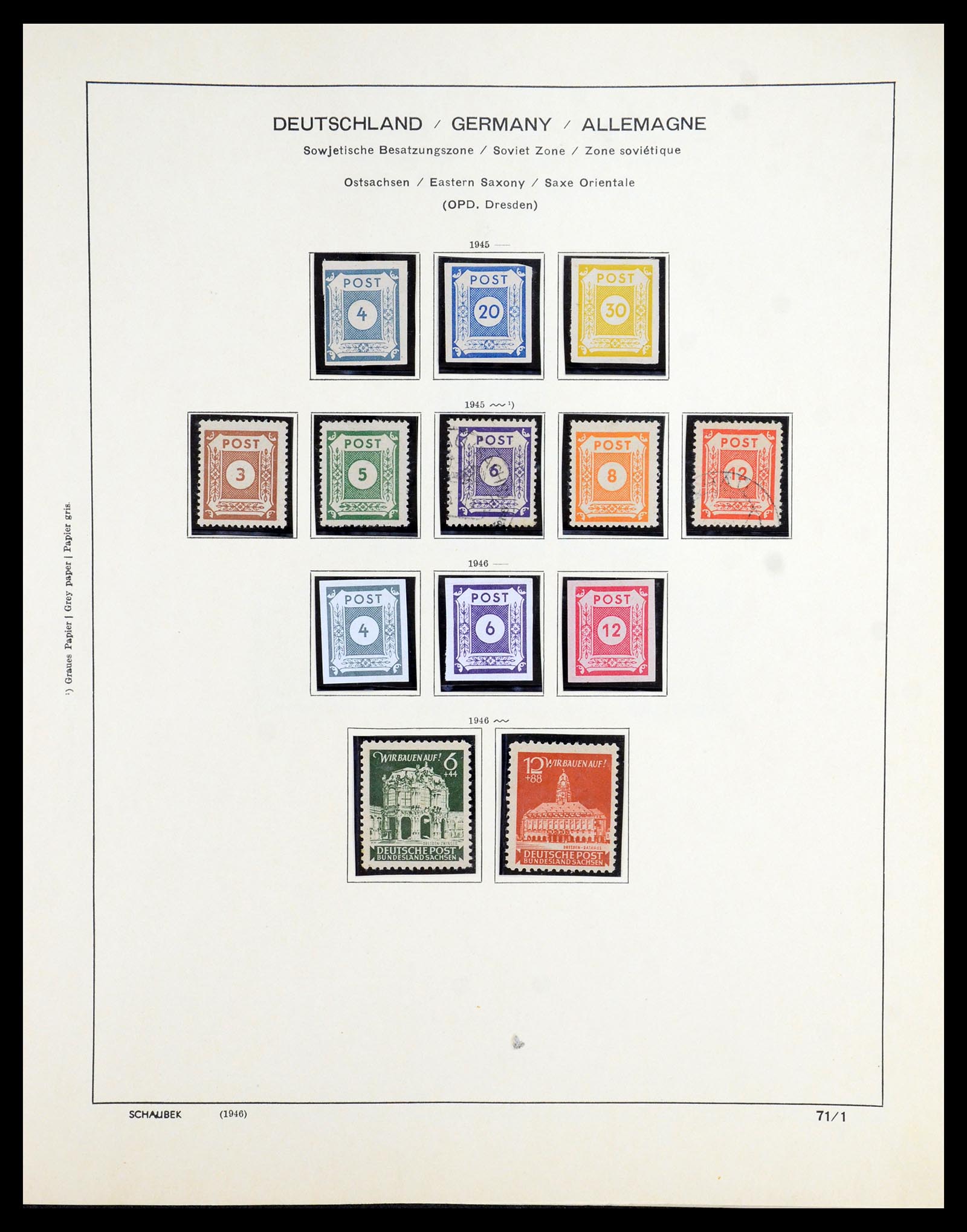 35893 004 - Stamp Collection 35893 Soviet Zone and GDR 1945-1990.