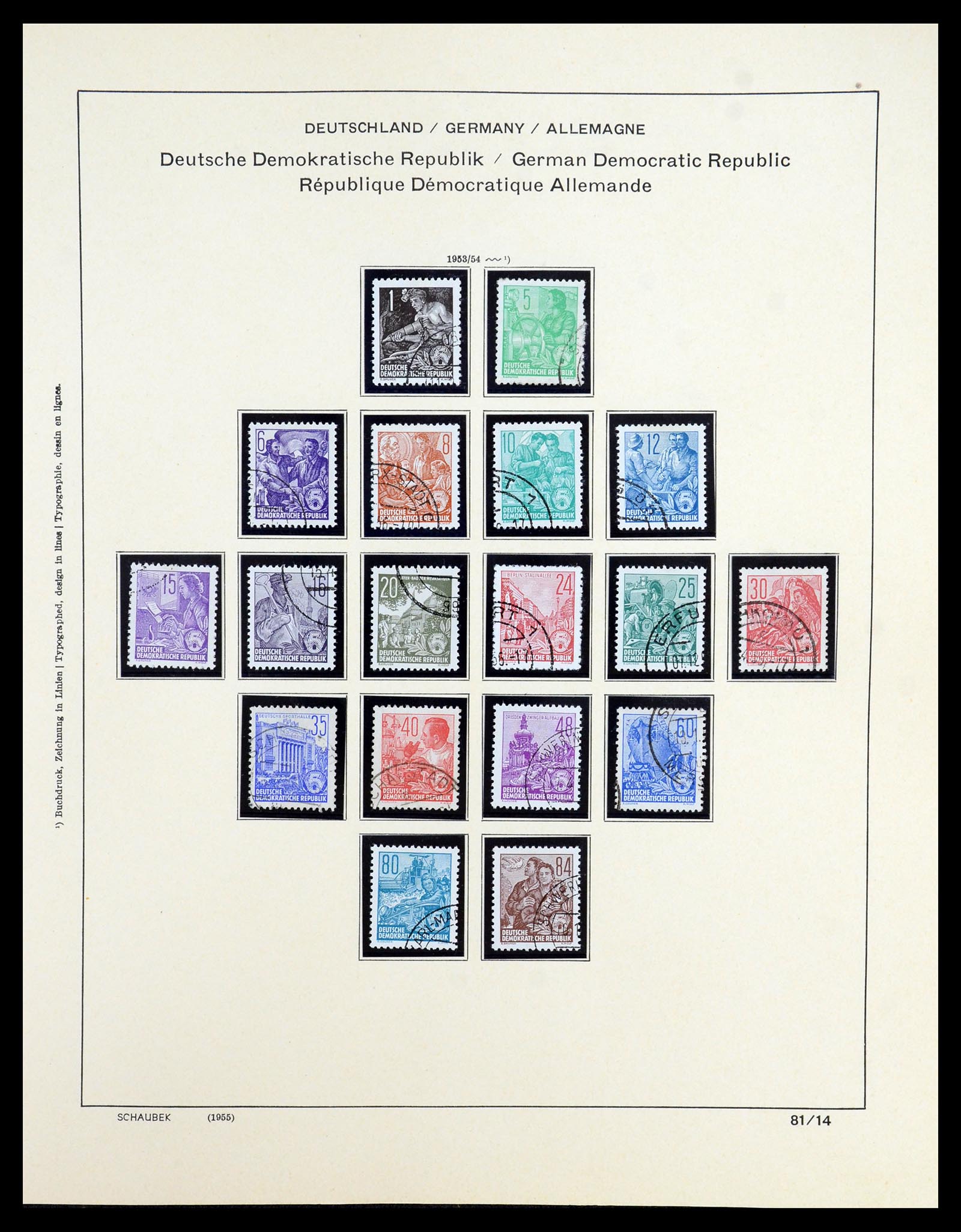 35893 028 - Postzegelverzameling 35893 Sovjet Zone en DDR 1945-1990.