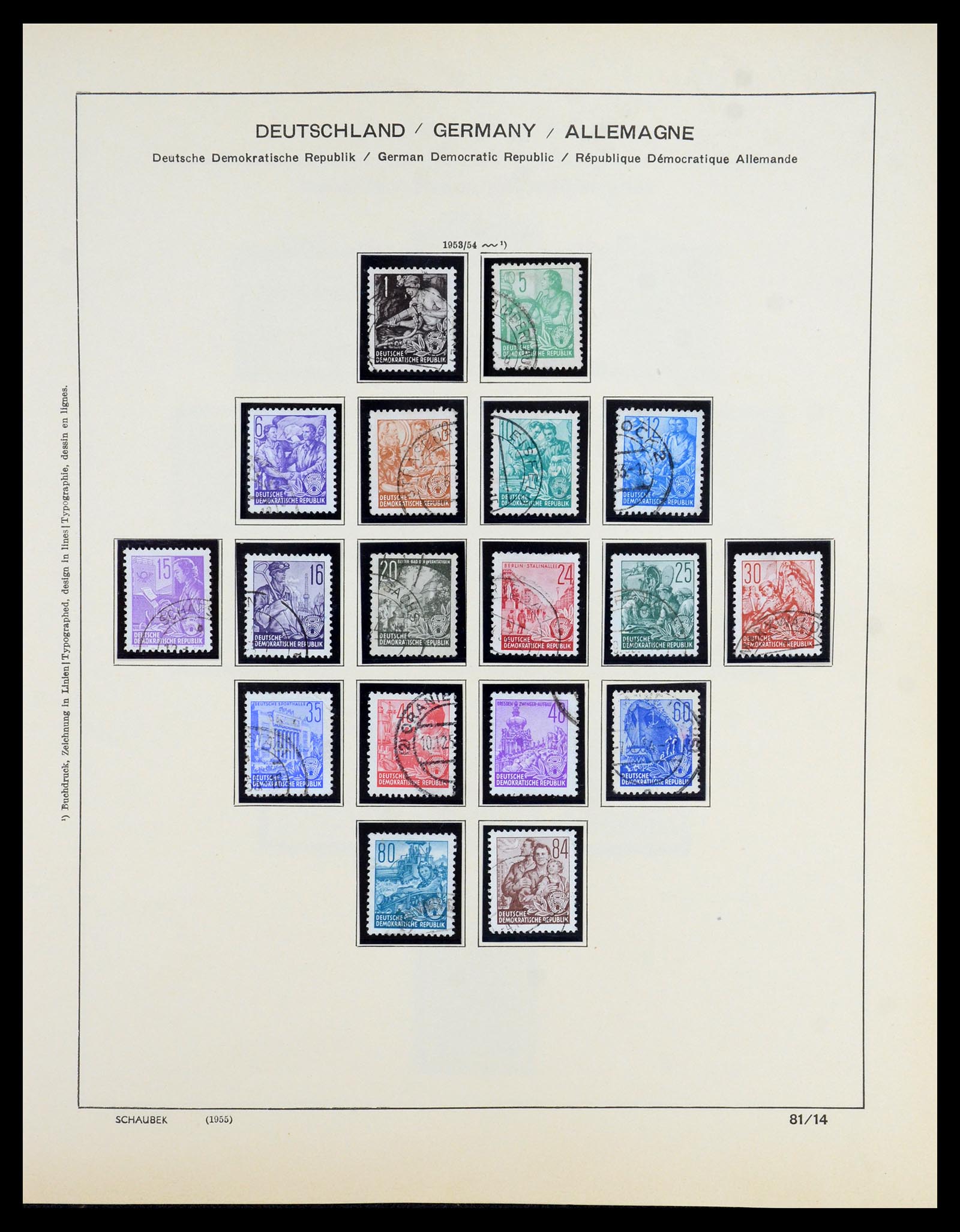 35893 029 - Postzegelverzameling 35893 Sovjet Zone en DDR 1945-1990.