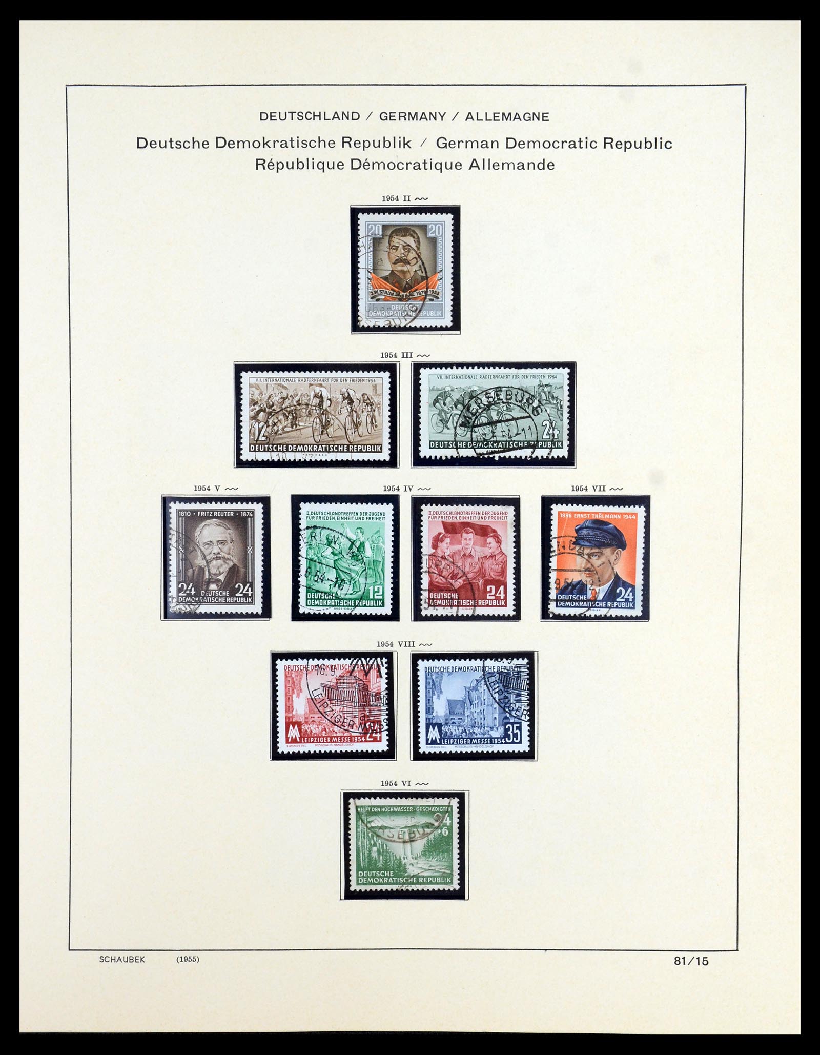 35893 031 - Postzegelverzameling 35893 Sovjet Zone en DDR 1945-1990.
