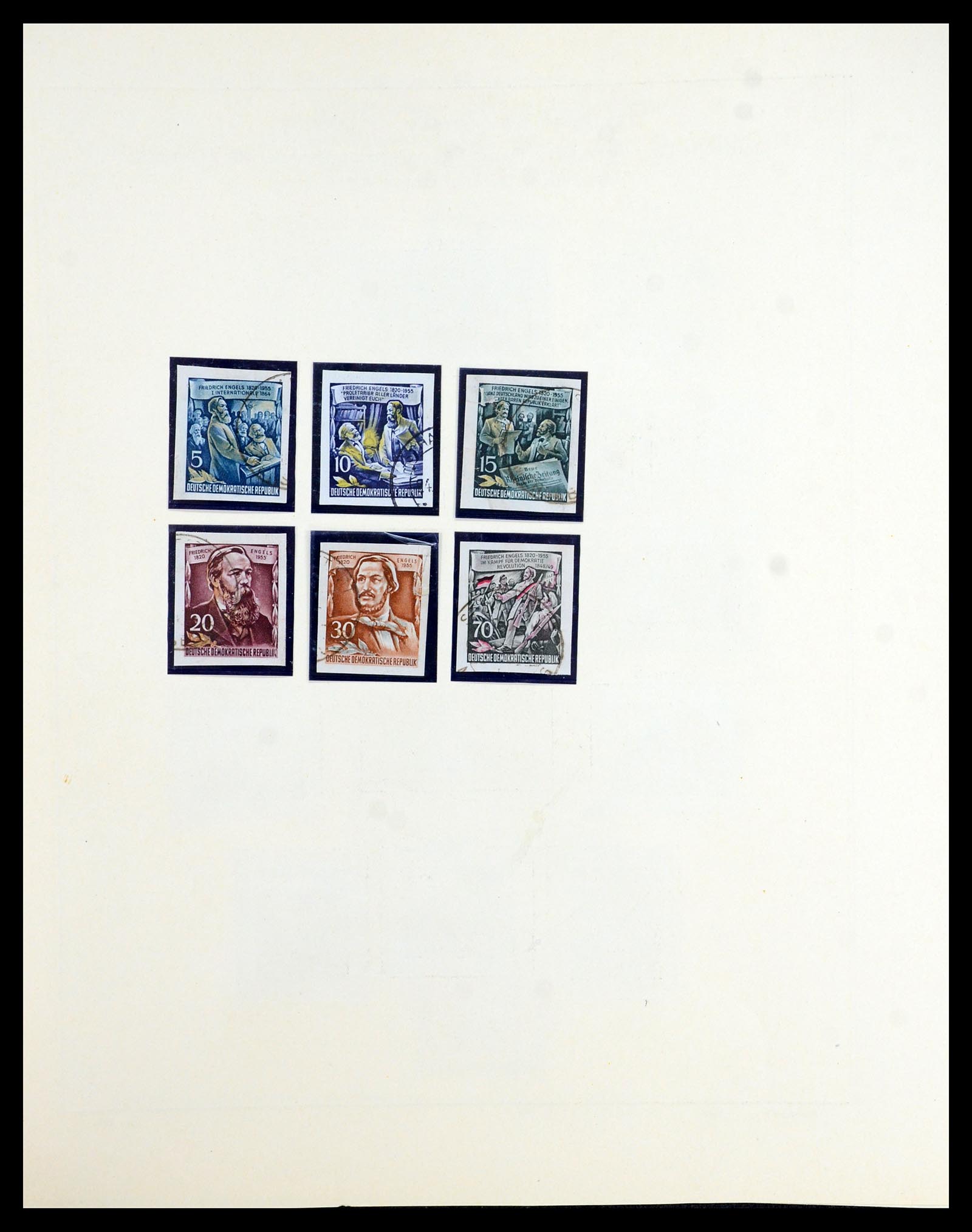 35893 038 - Postzegelverzameling 35893 Sovjet Zone en DDR 1945-1990.