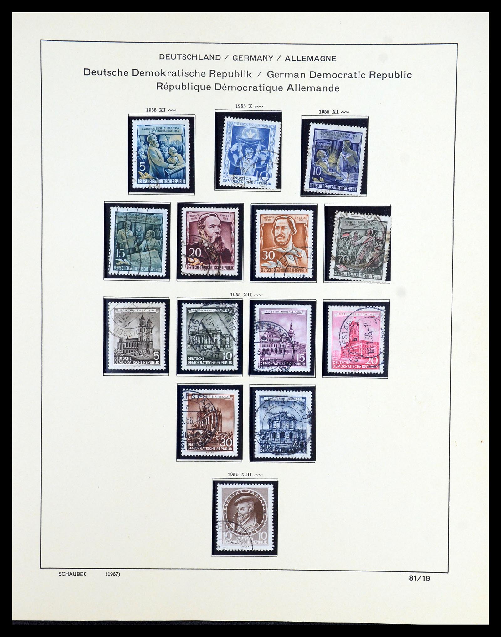 35893 039 - Postzegelverzameling 35893 Sovjet Zone en DDR 1945-1990.