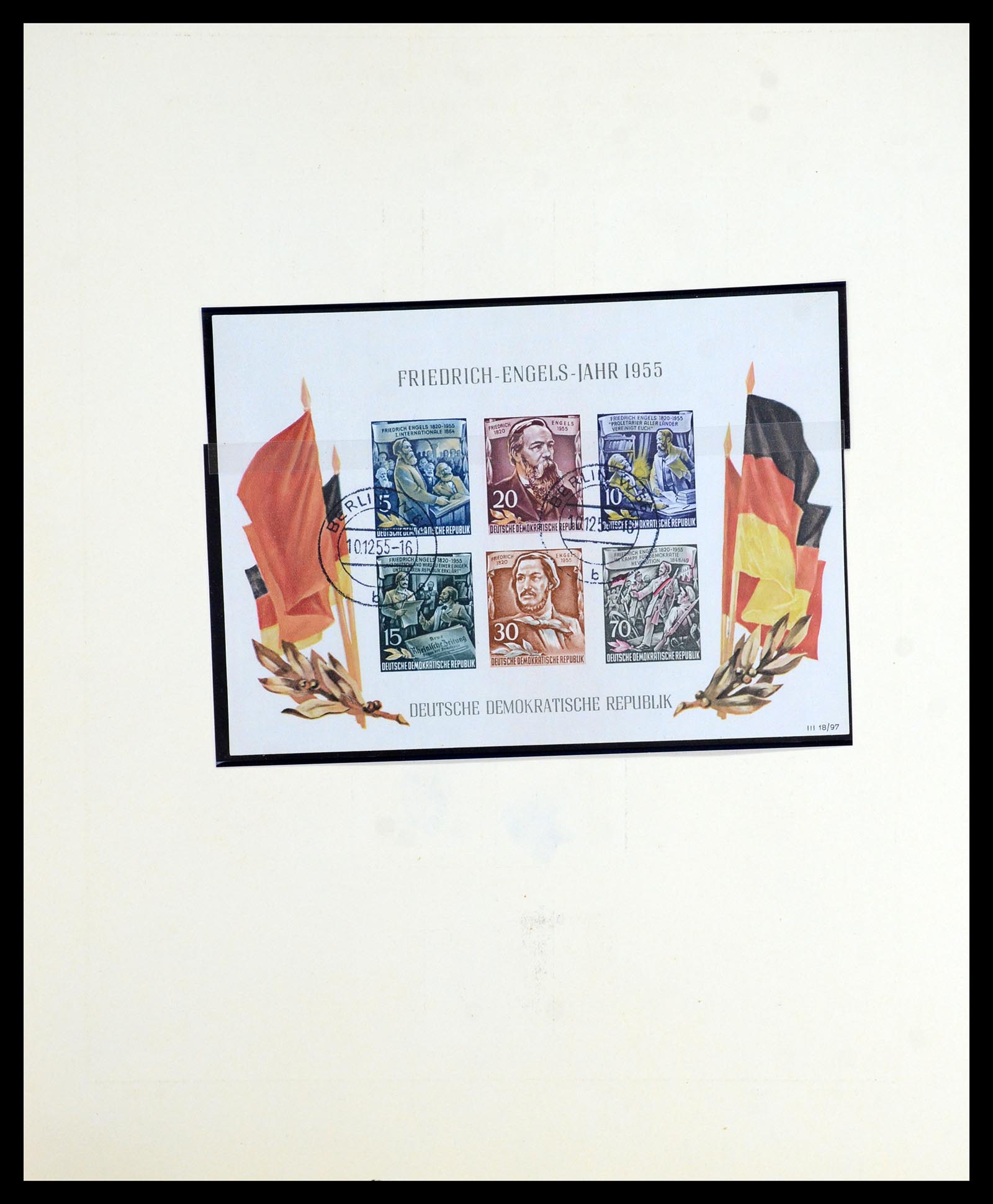 35893 040 - Postzegelverzameling 35893 Sovjet Zone en DDR 1945-1990.