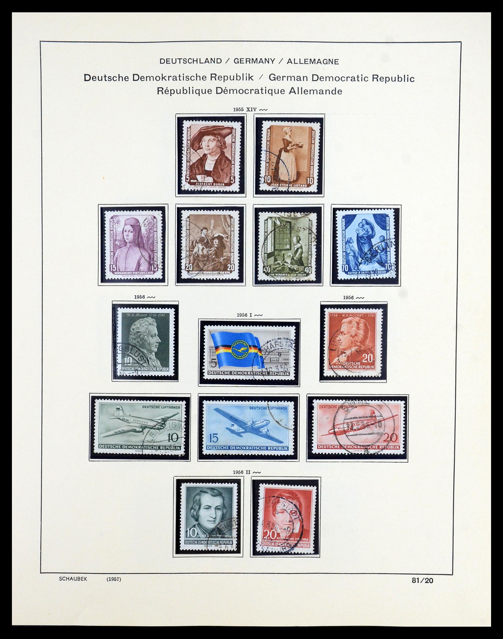 35893 041 - Postzegelverzameling 35893 Sovjet Zone en DDR 1945-1990.