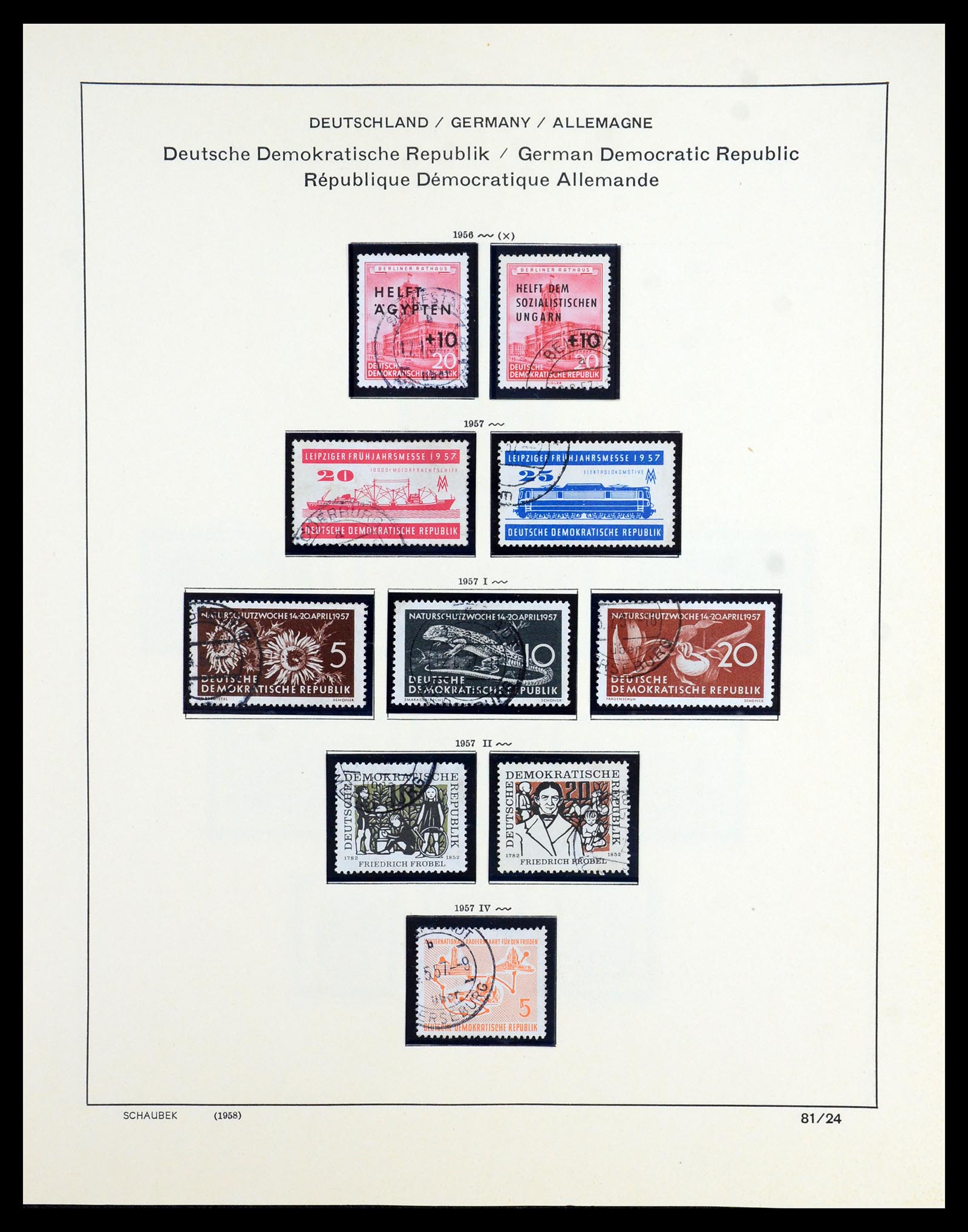 35893 046 - Postzegelverzameling 35893 Sovjet Zone en DDR 1945-1990.