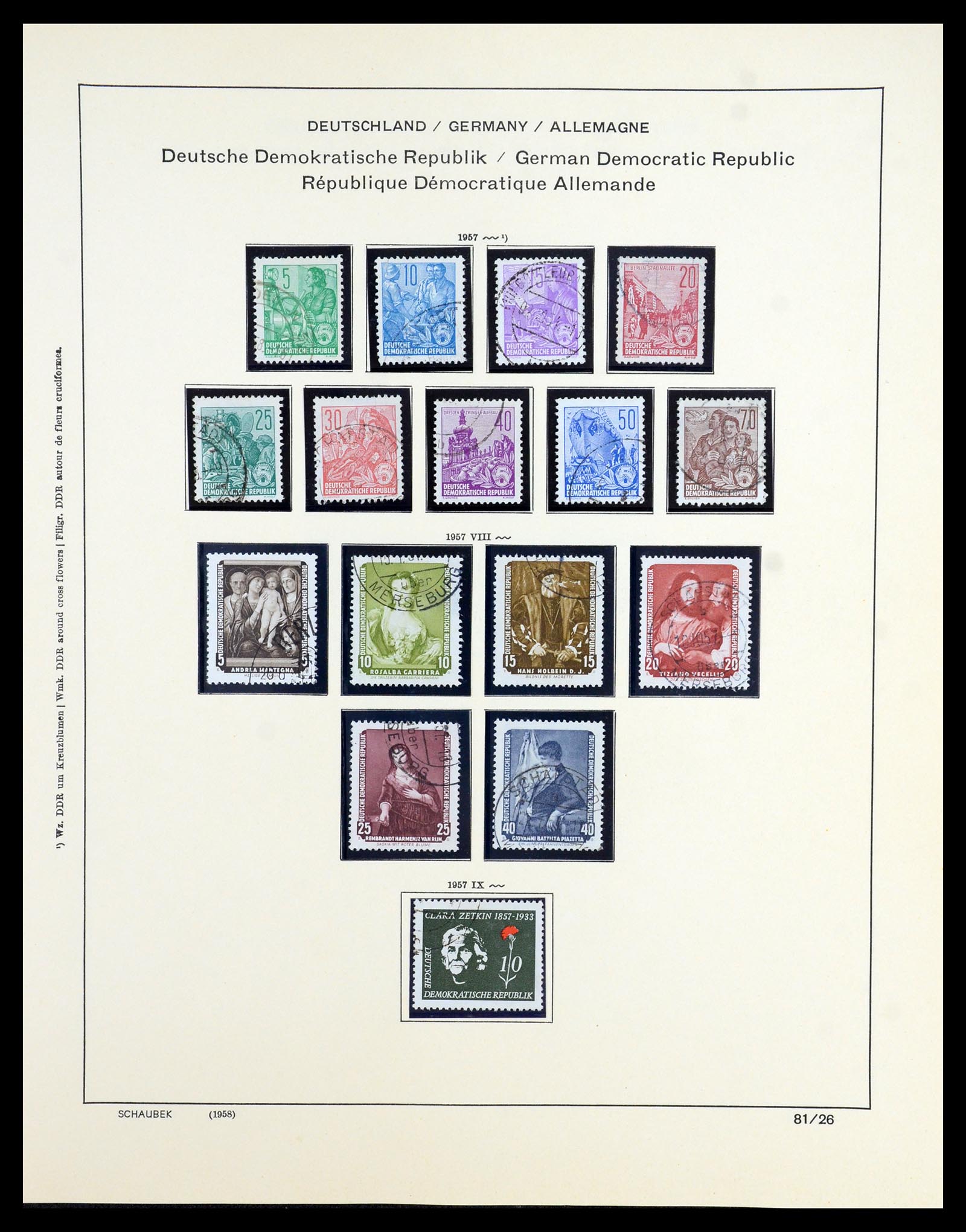 35893 048 - Postzegelverzameling 35893 Sovjet Zone en DDR 1945-1990.