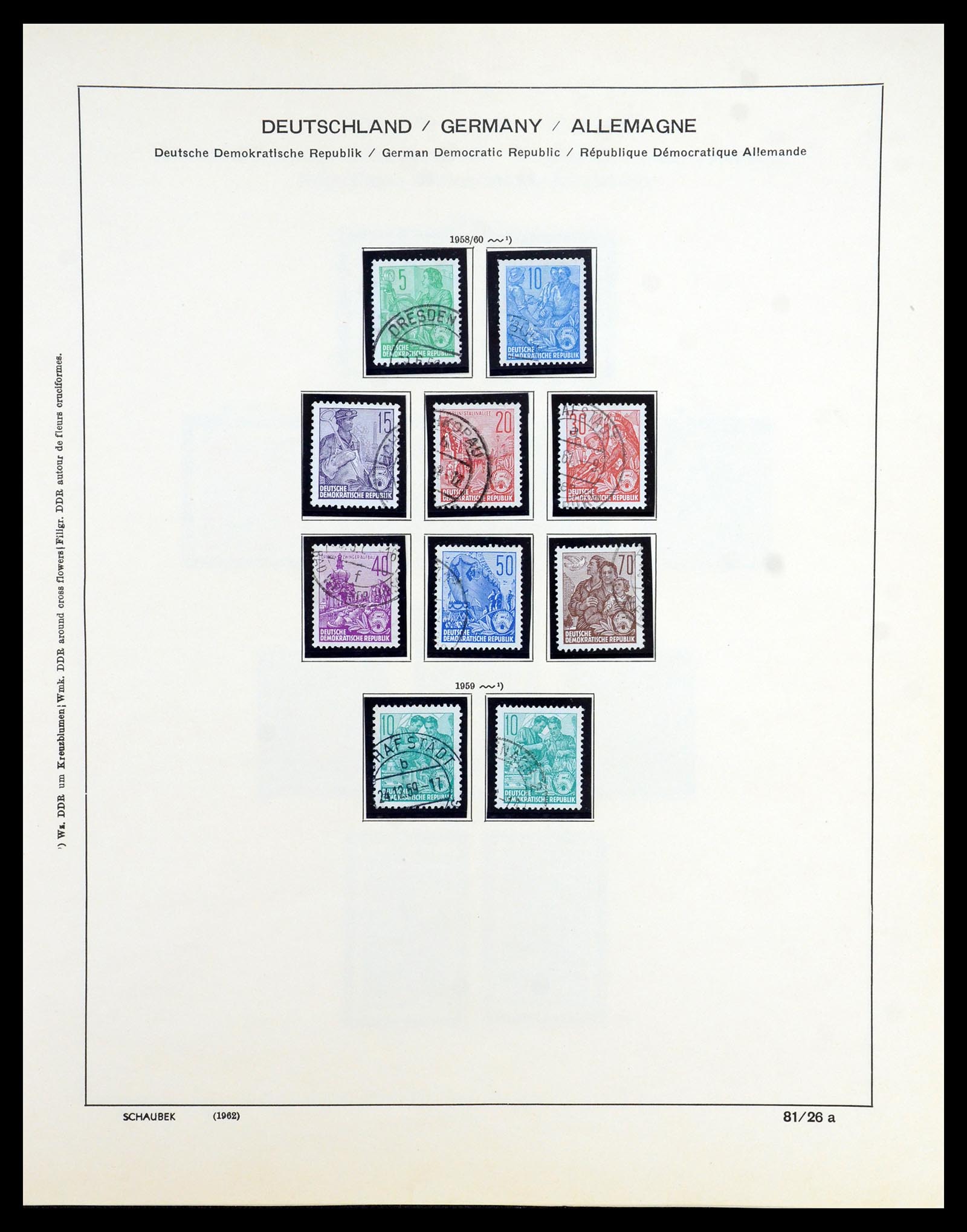 35893 049 - Postzegelverzameling 35893 Sovjet Zone en DDR 1945-1990.