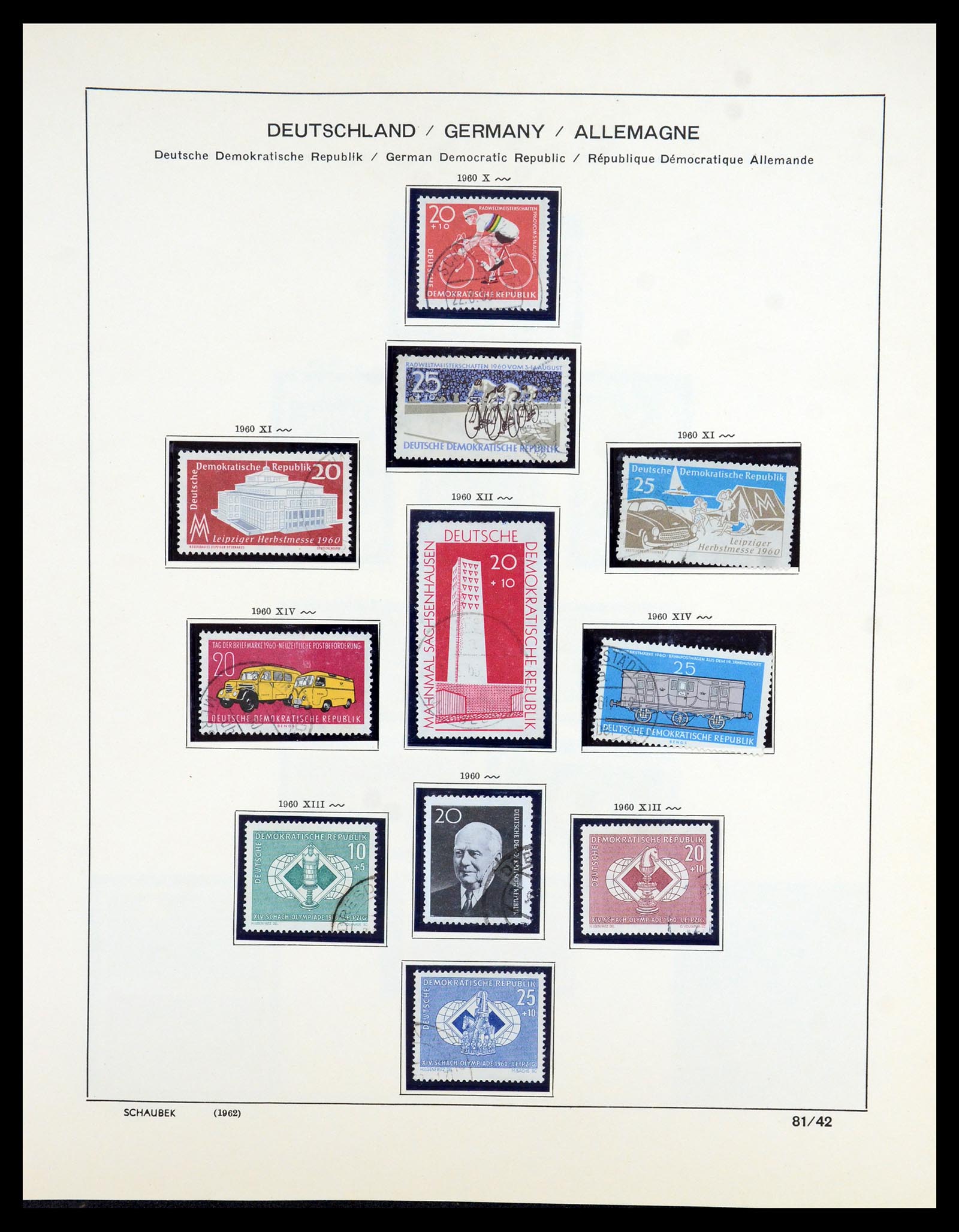 35893 067 - Postzegelverzameling 35893 Sovjet Zone en DDR 1945-1990.