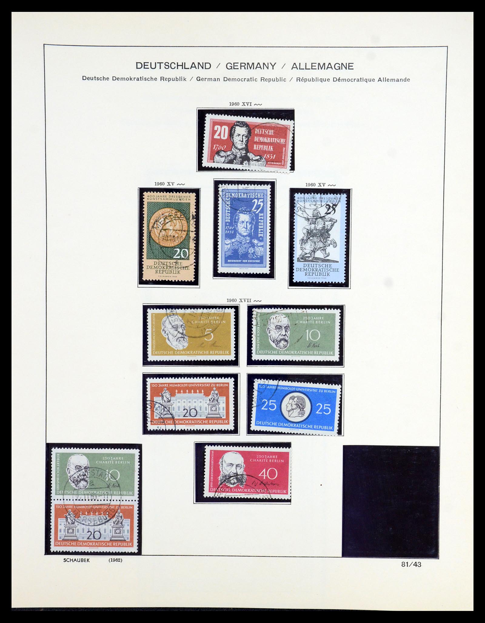 35893 068 - Postzegelverzameling 35893 Sovjet Zone en DDR 1945-1990.
