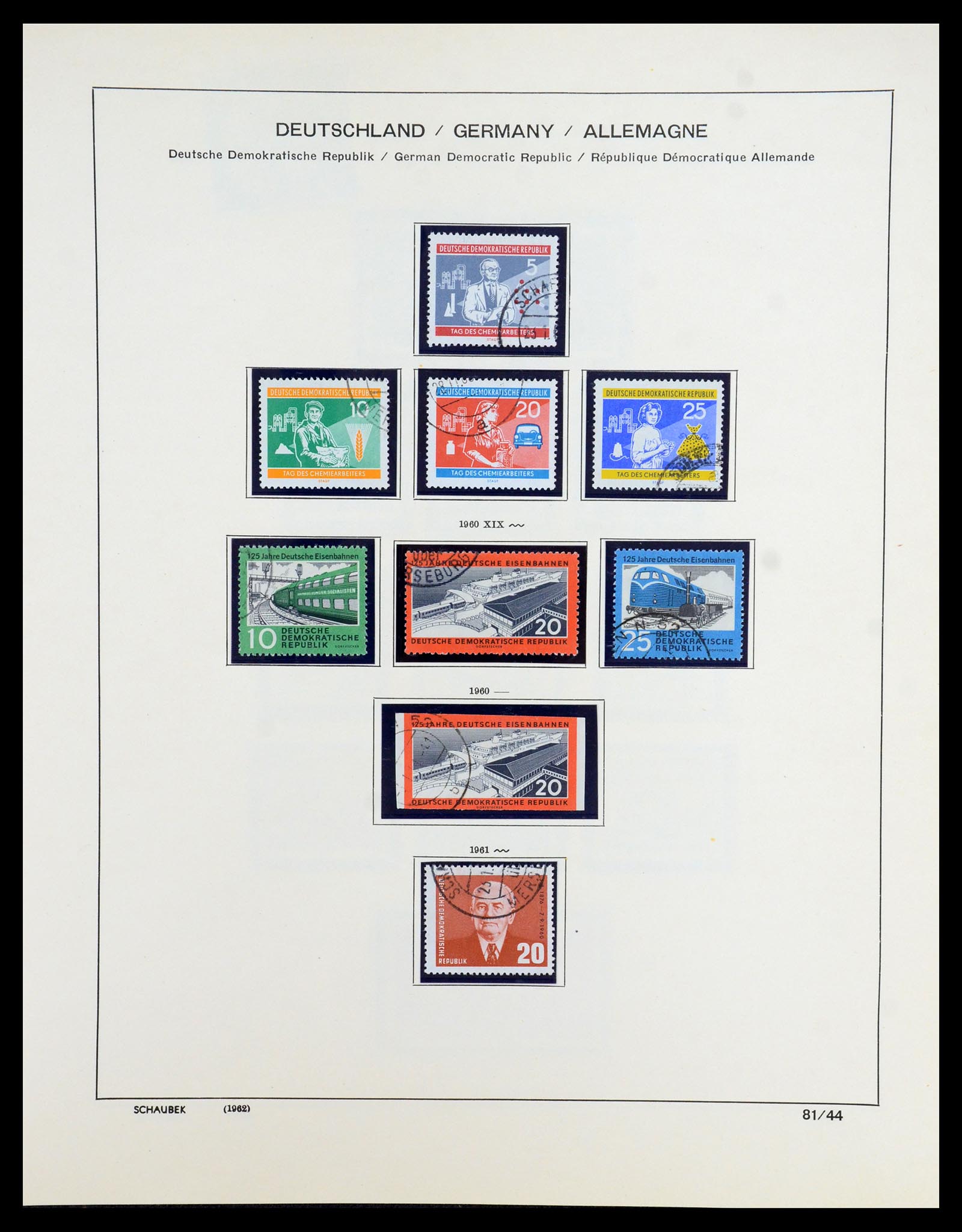 35893 070 - Postzegelverzameling 35893 Sovjet Zone en DDR 1945-1990.