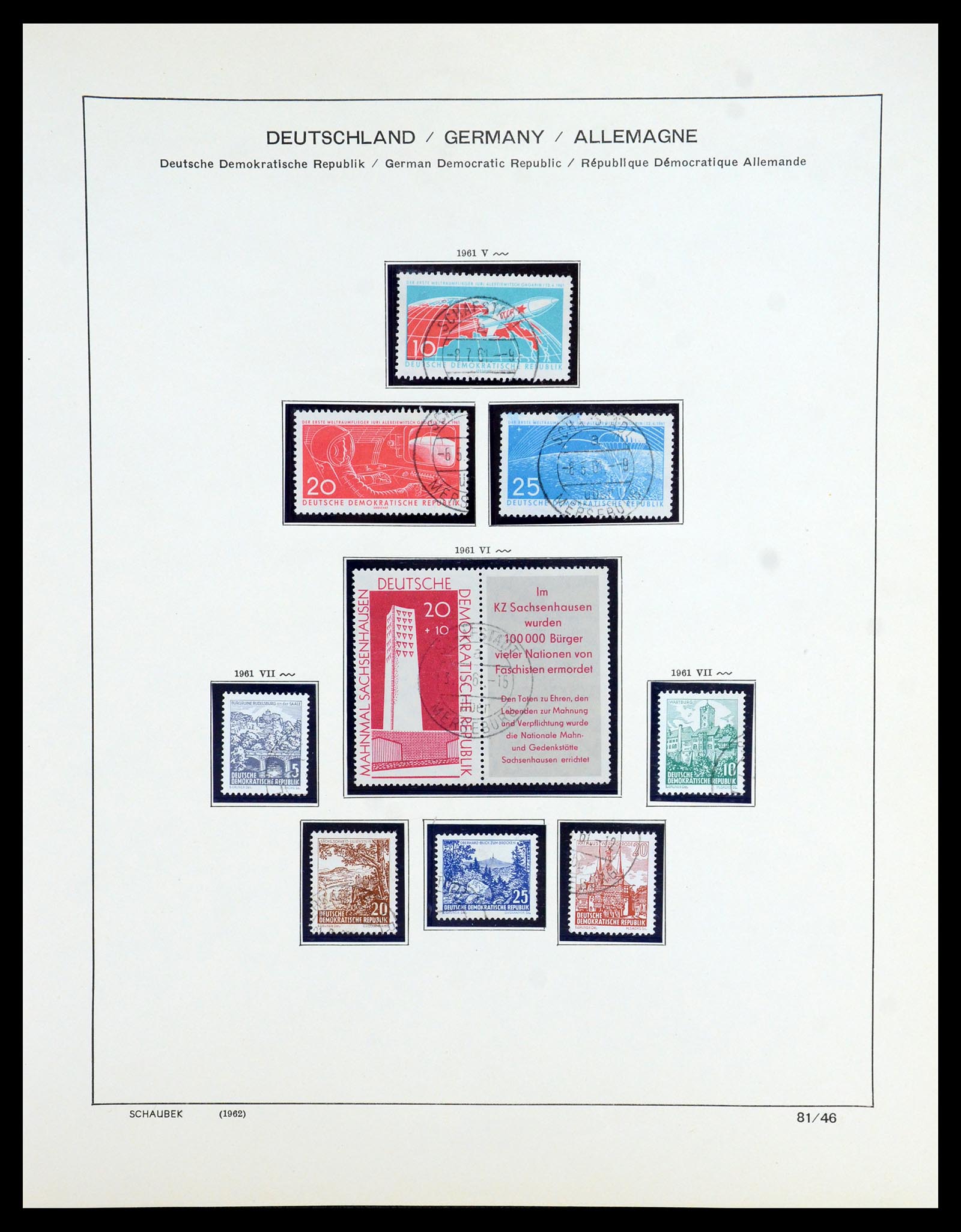 35893 072 - Postzegelverzameling 35893 Sovjet Zone en DDR 1945-1990.