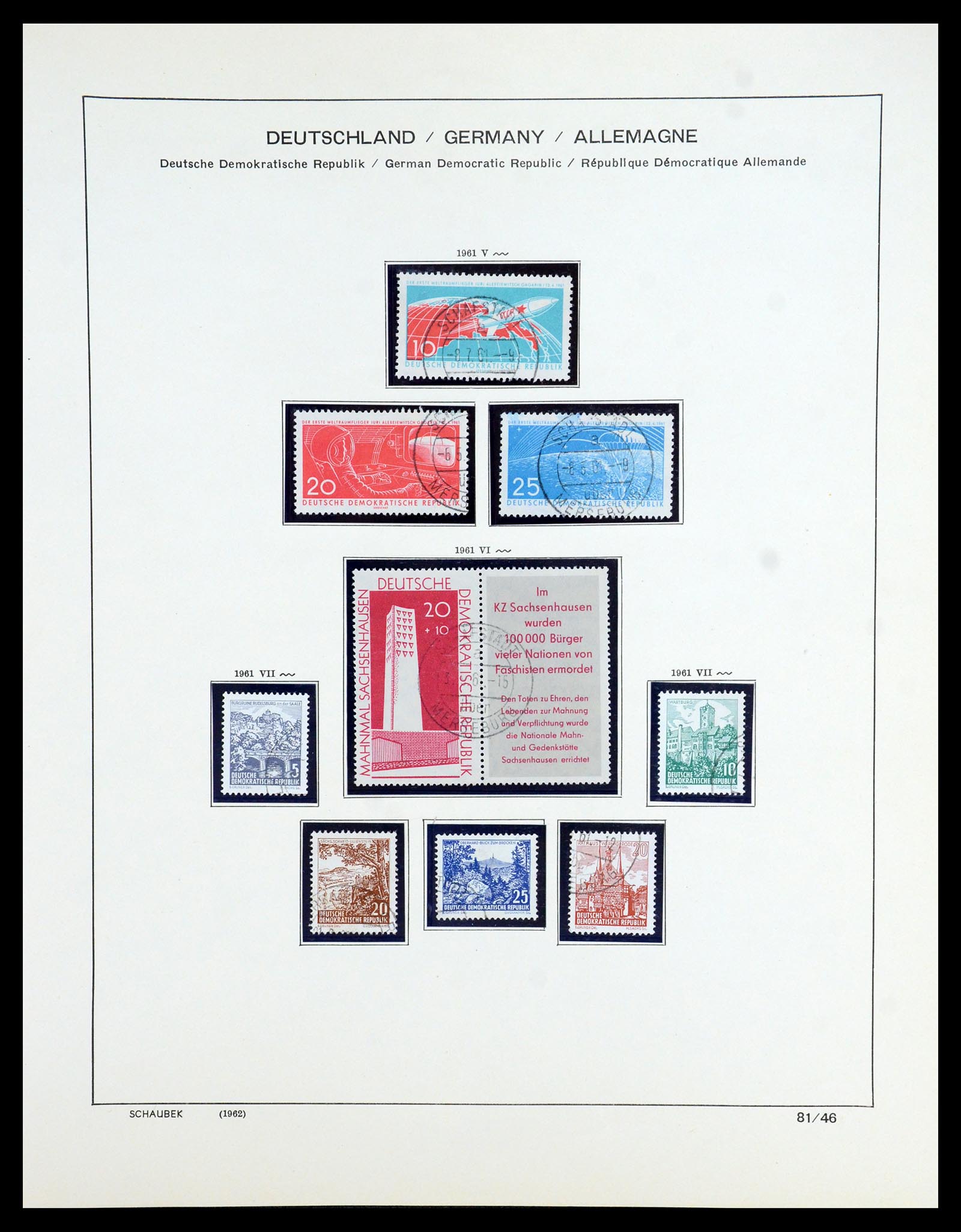 35893 072 - Stamp Collection 35893 Soviet Zone and GDR 1945-1990.