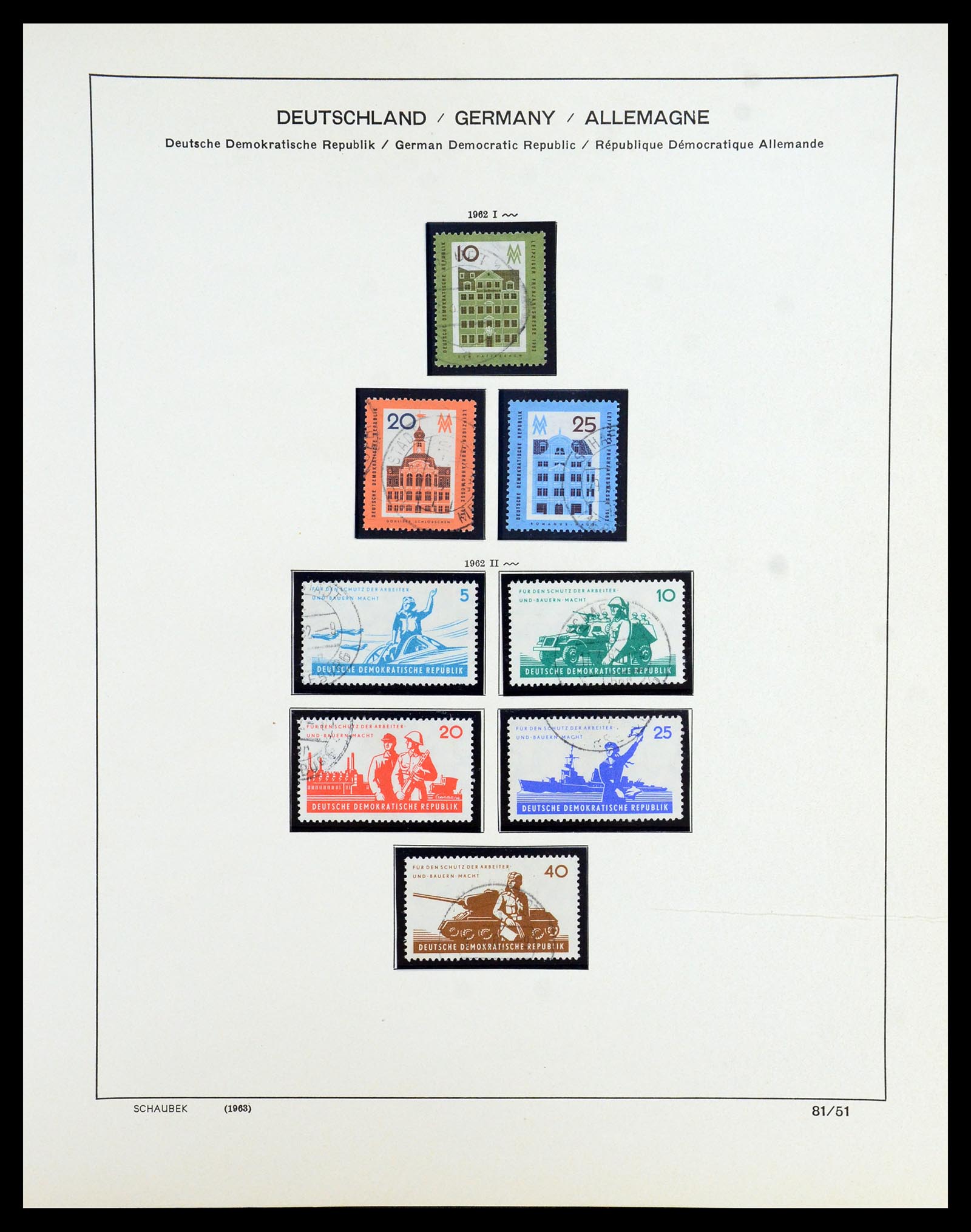 35893 077 - Postzegelverzameling 35893 Sovjet Zone en DDR 1945-1990.